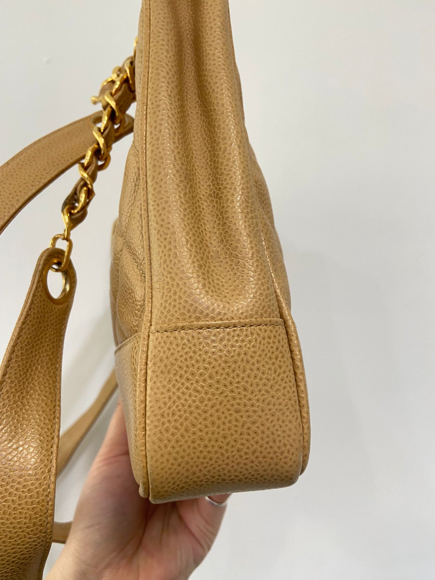 Chanel 中古小金波 Tote