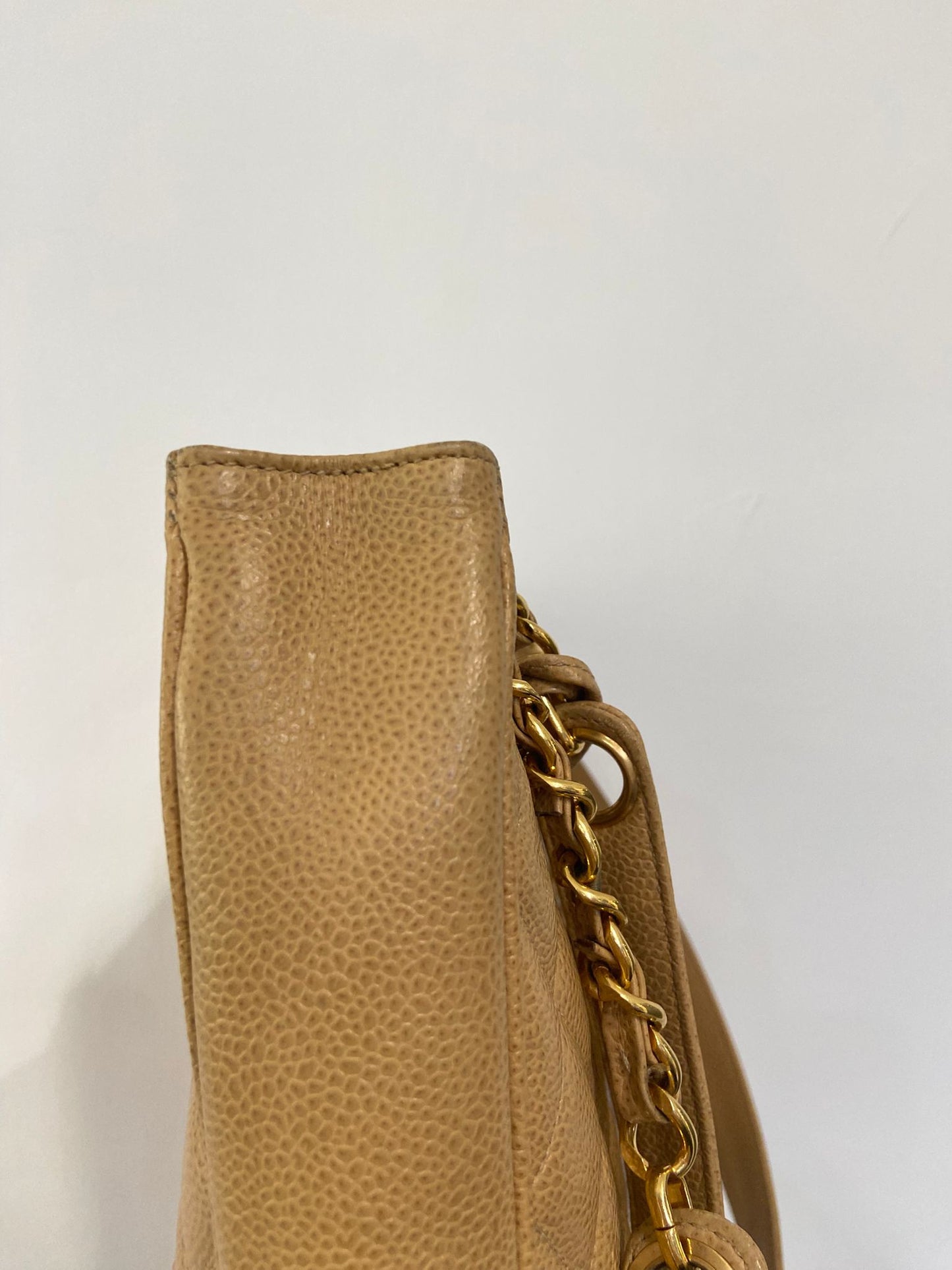 Chanel 中古小金波 Tote