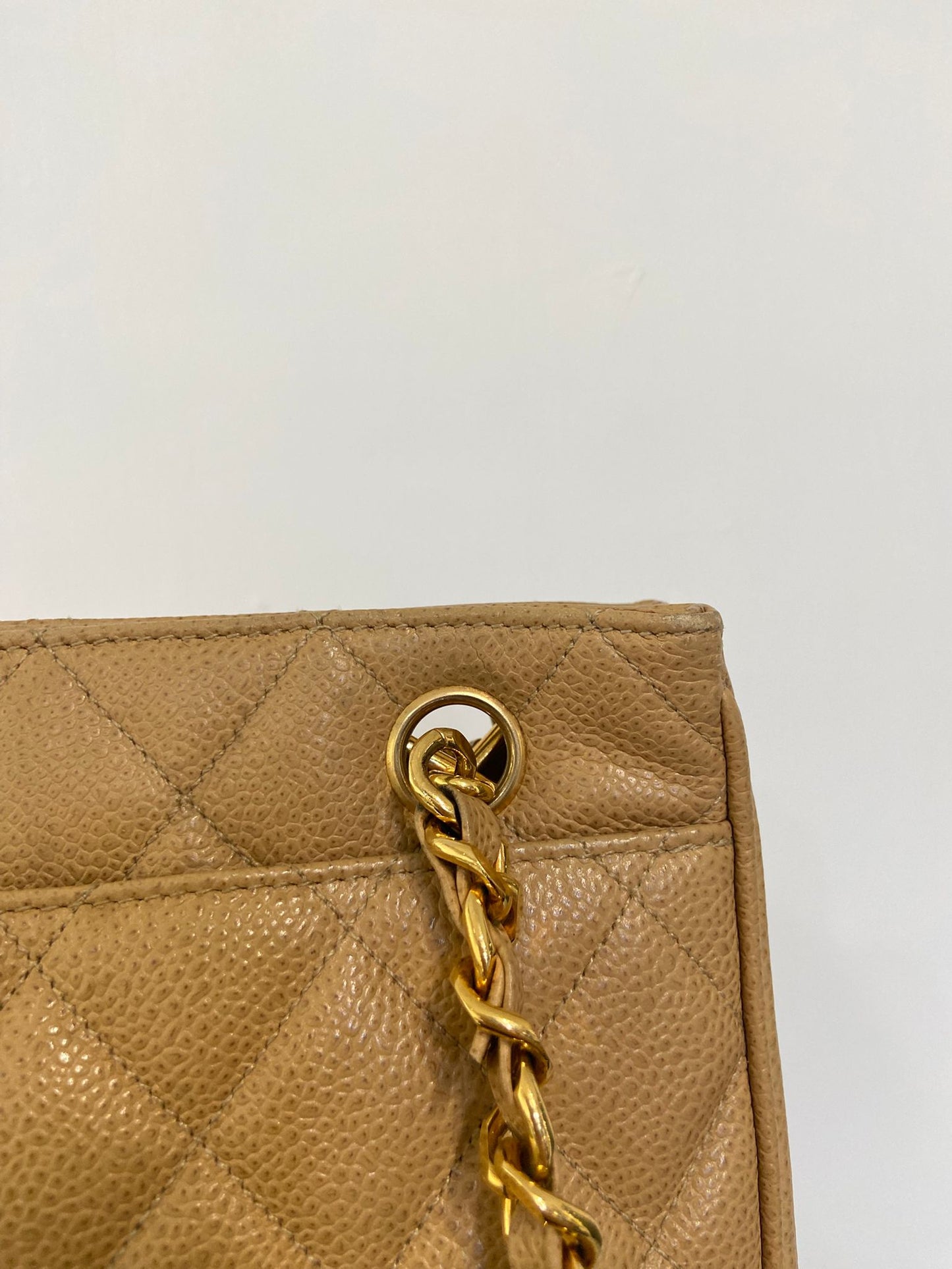 Chanel 中古小金波 Tote