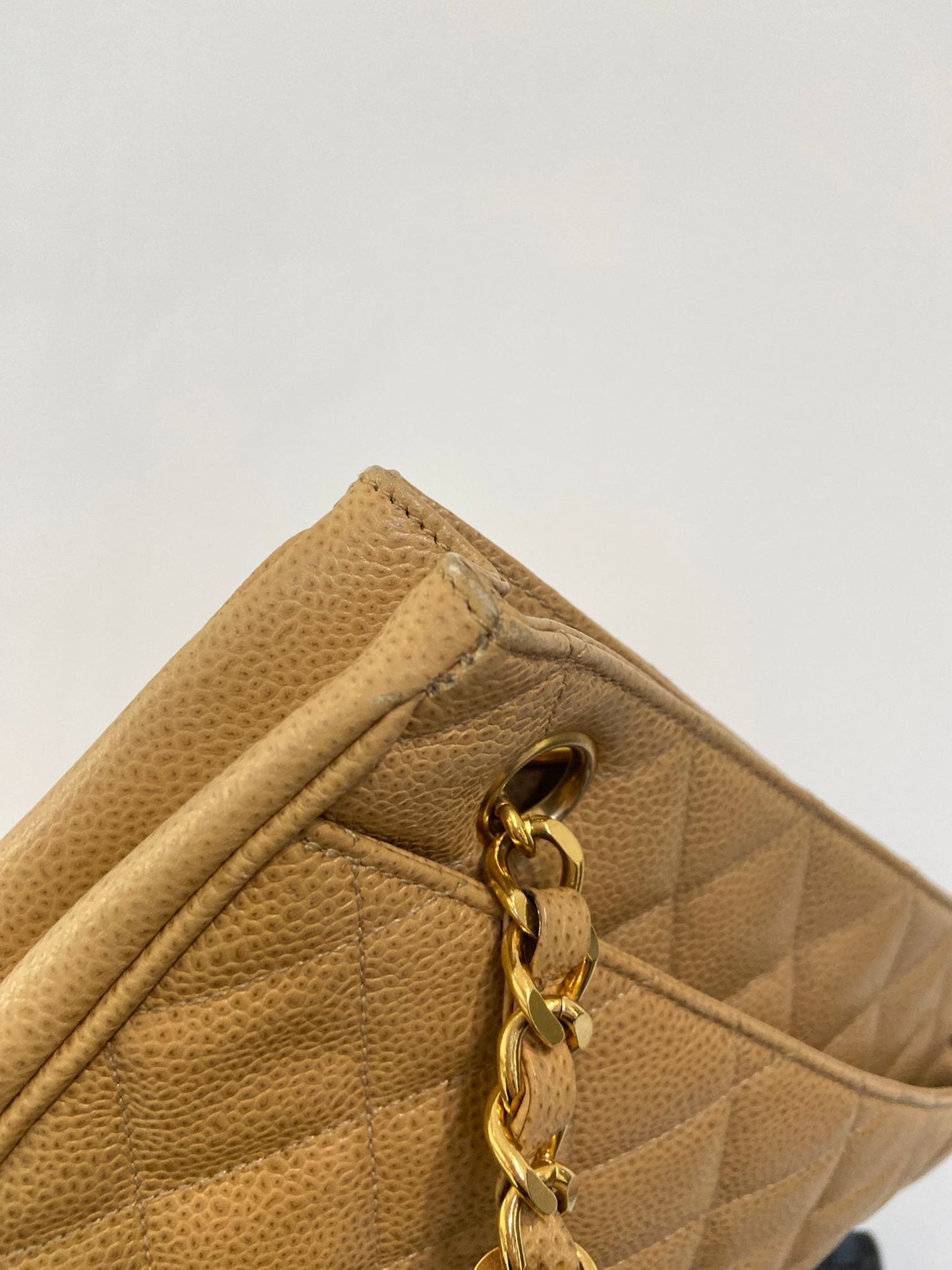 Chanel 中古小金波 Tote