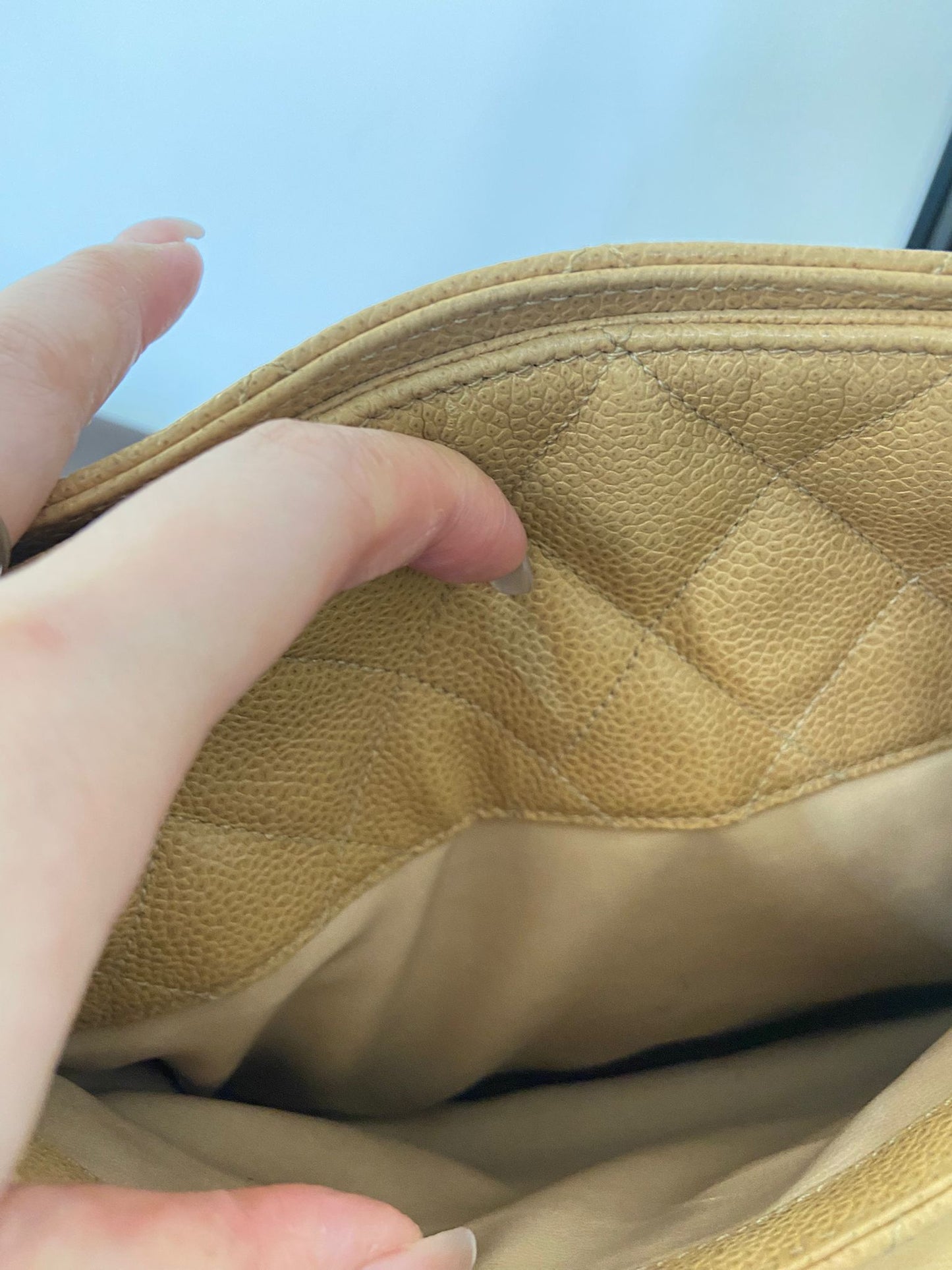 Chanel 中古小金波 Tote