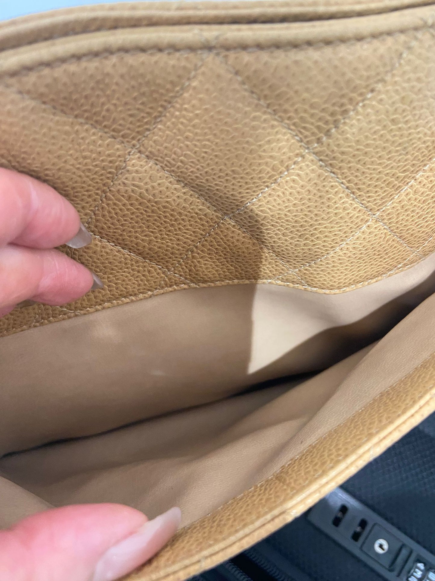 Chanel 中古小金波 Tote