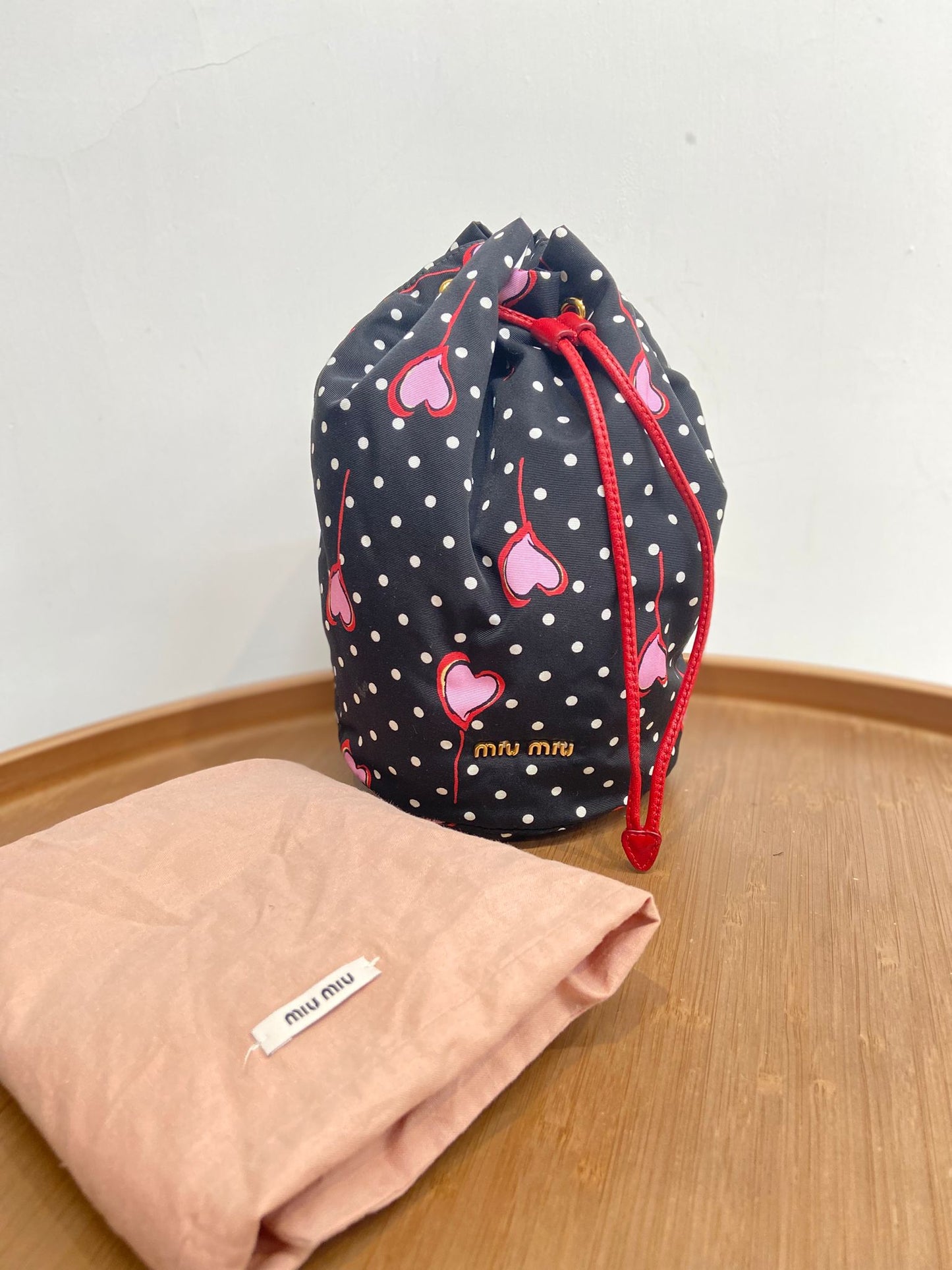 Miu miu nylon 水桶包