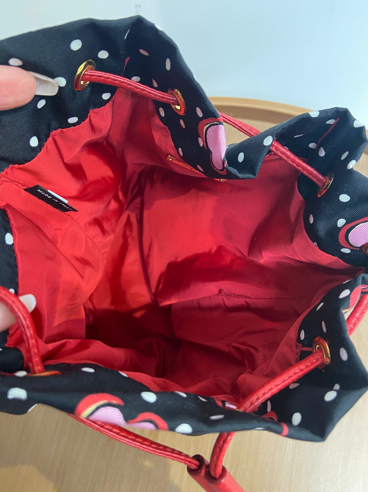 Miu miu nylon 水桶包