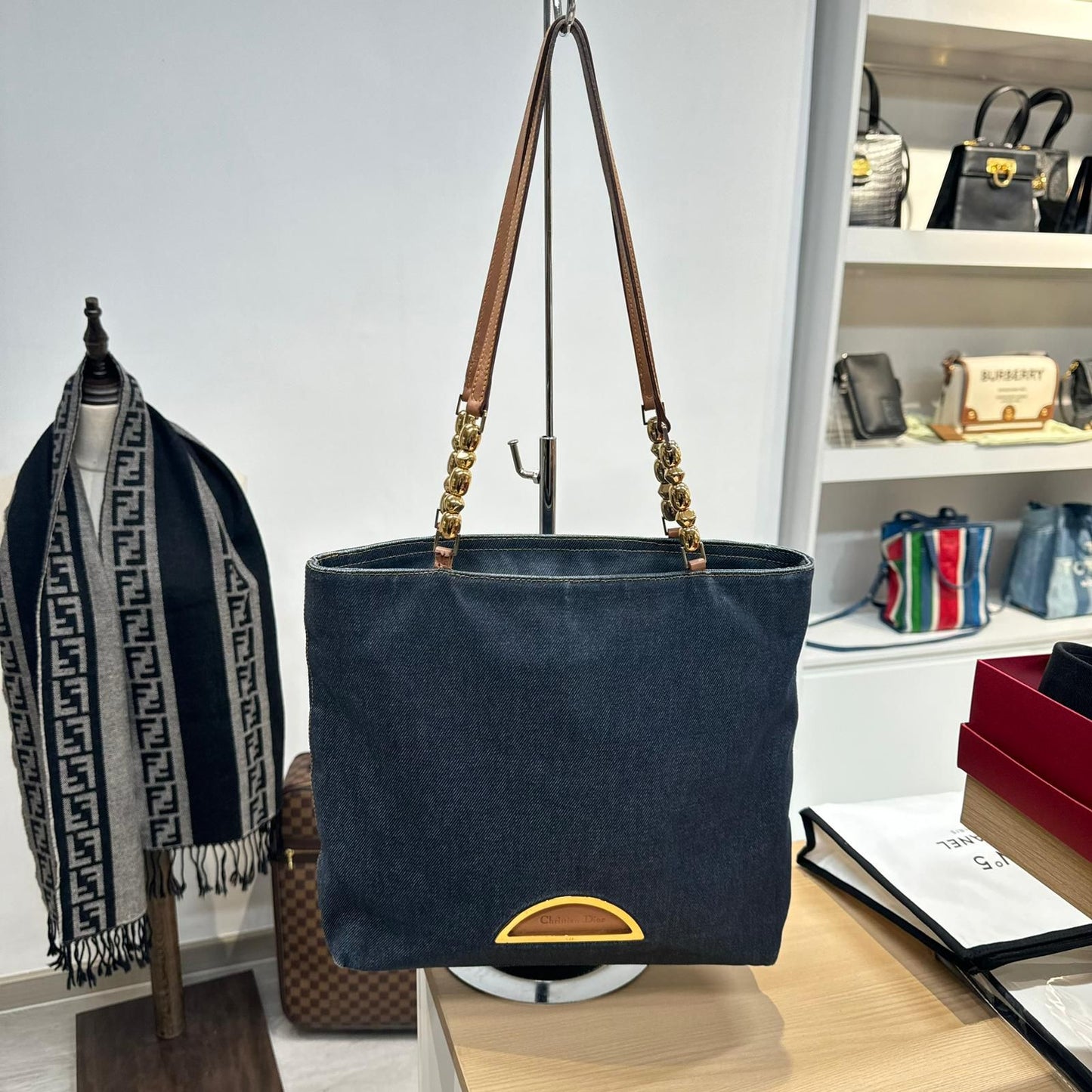 DIOR 牛仔Tote