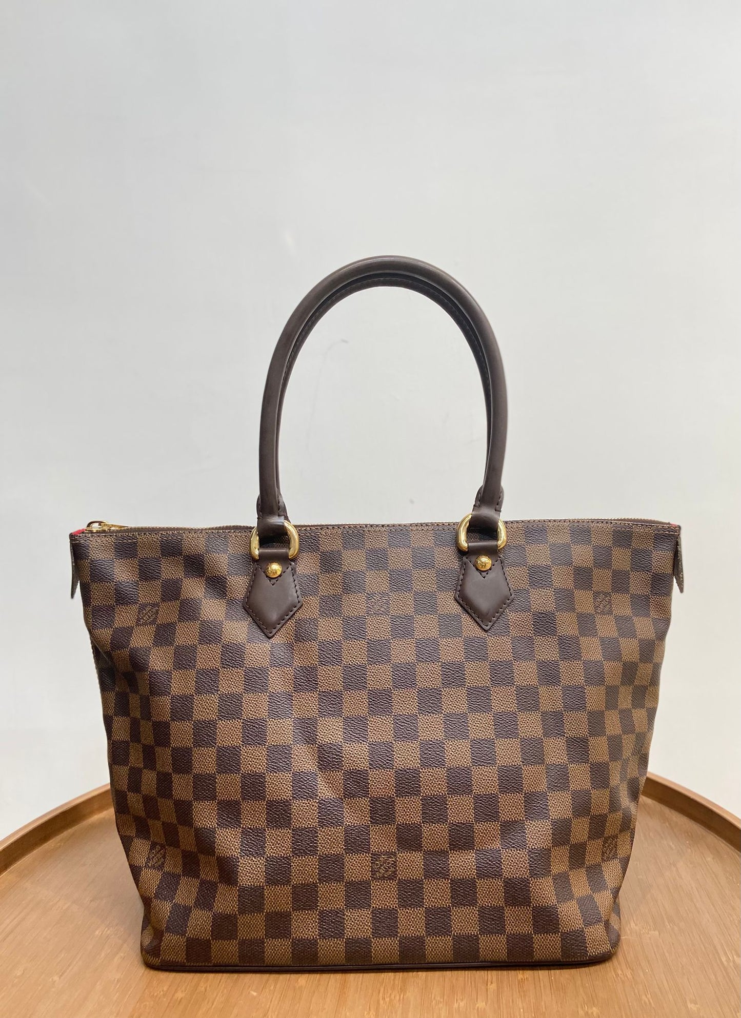 LV 棋盤 tote