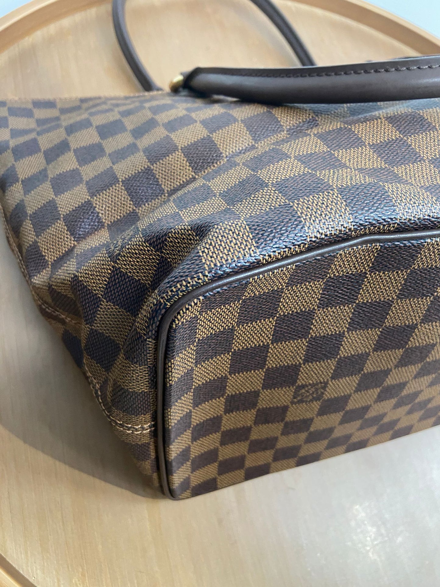 LV 棋盤 tote