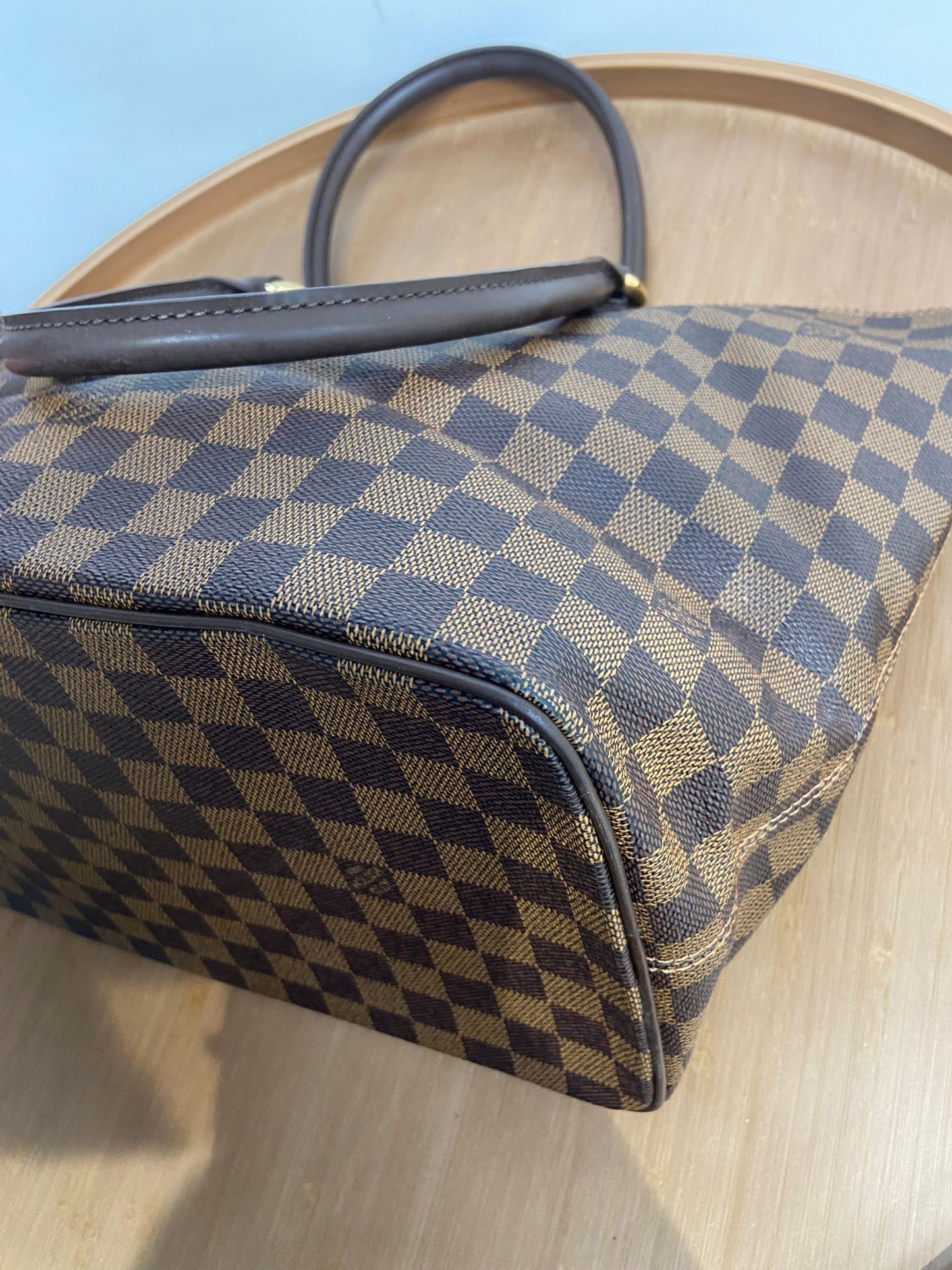LV 棋盤 tote