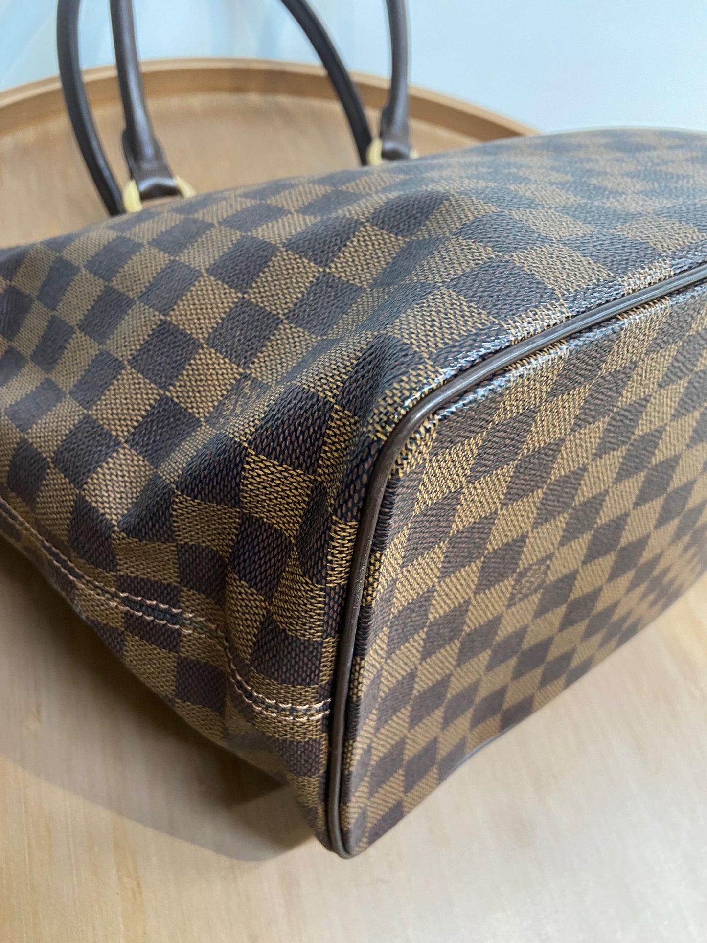 LV 棋盤 tote