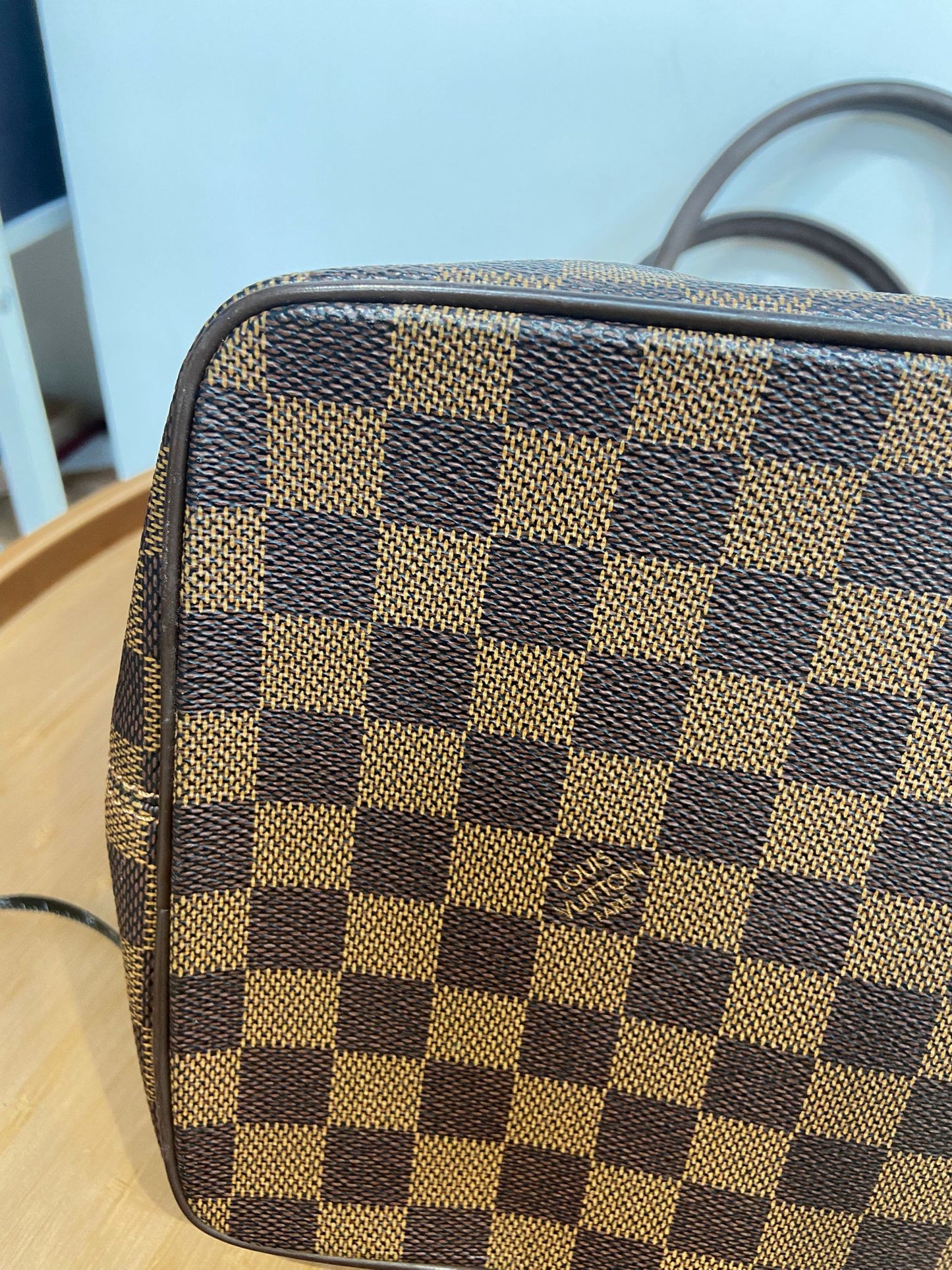LV 棋盤 tote