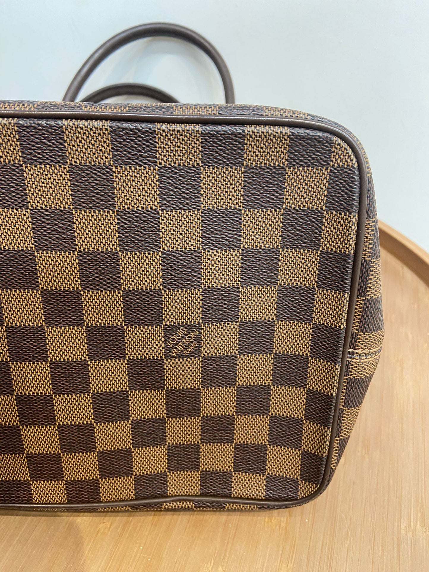 LV 棋盤 tote
