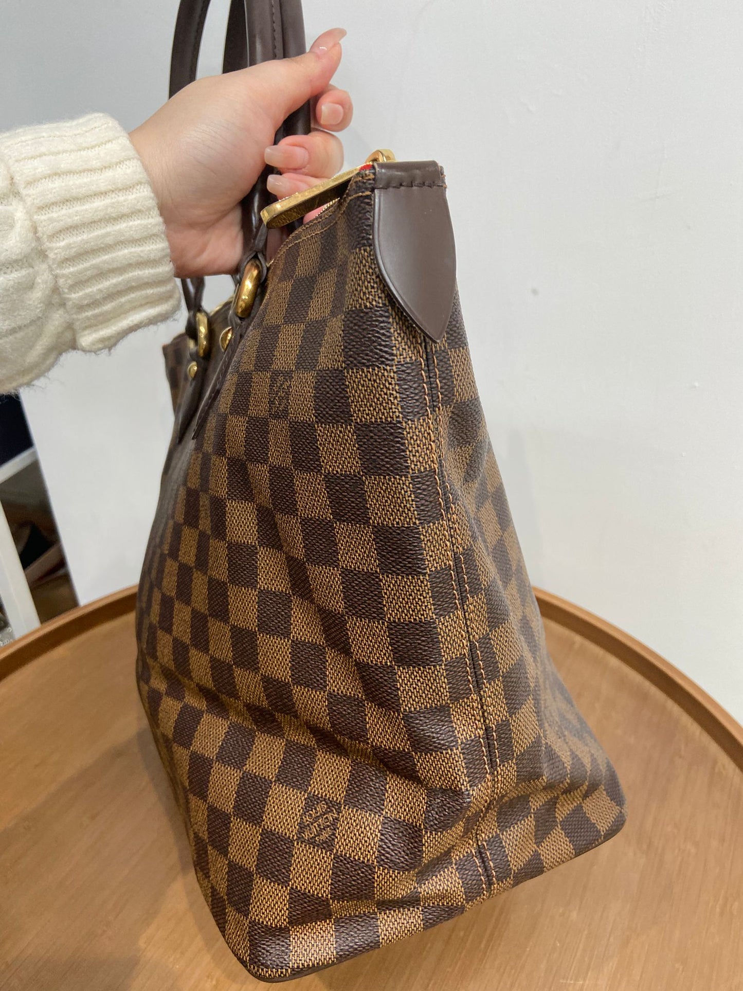 LV 棋盤 tote