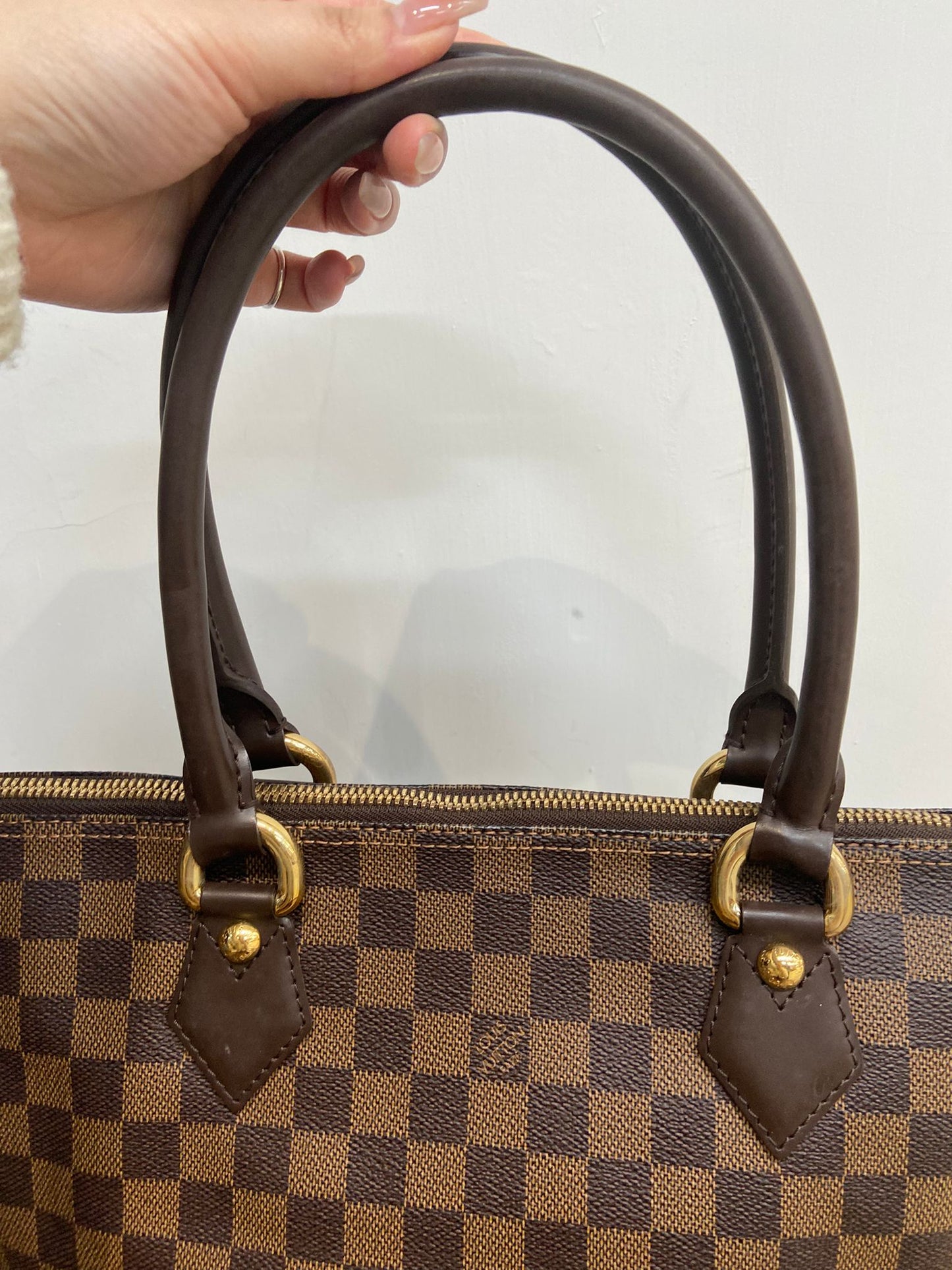 LV 棋盤 tote
