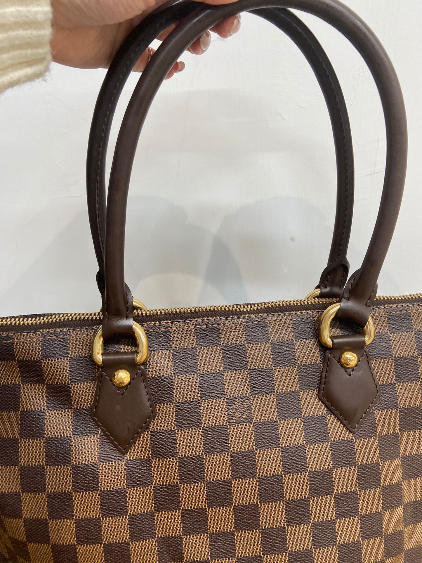 LV 棋盤 tote