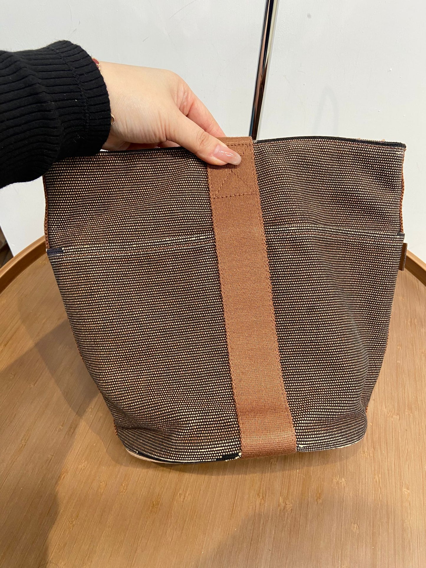 Hermes bucket bag 帆布水桶袋