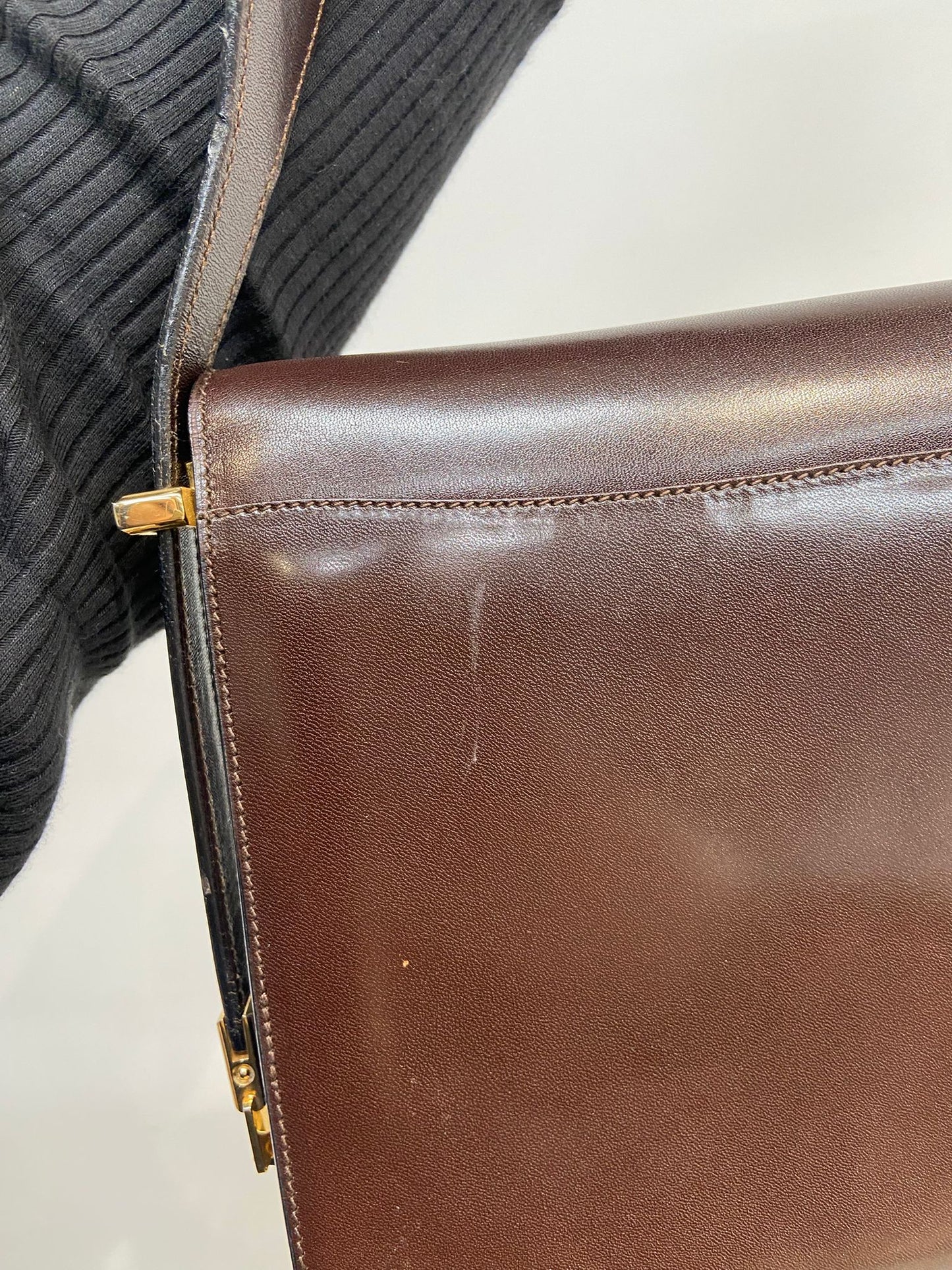 Celine 馬車扣 box bag 單肩包