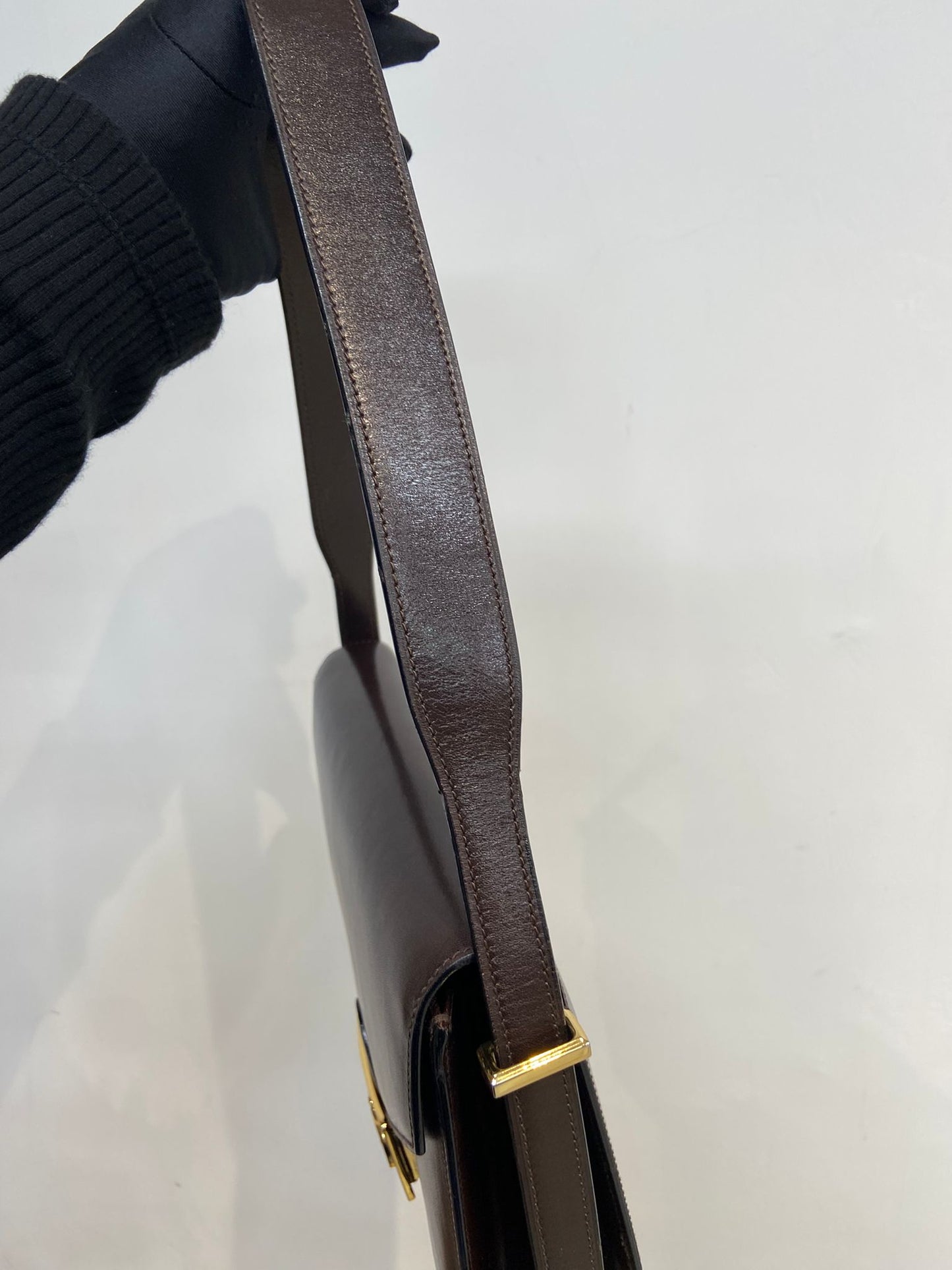 Celine 馬車扣 box bag 單肩包