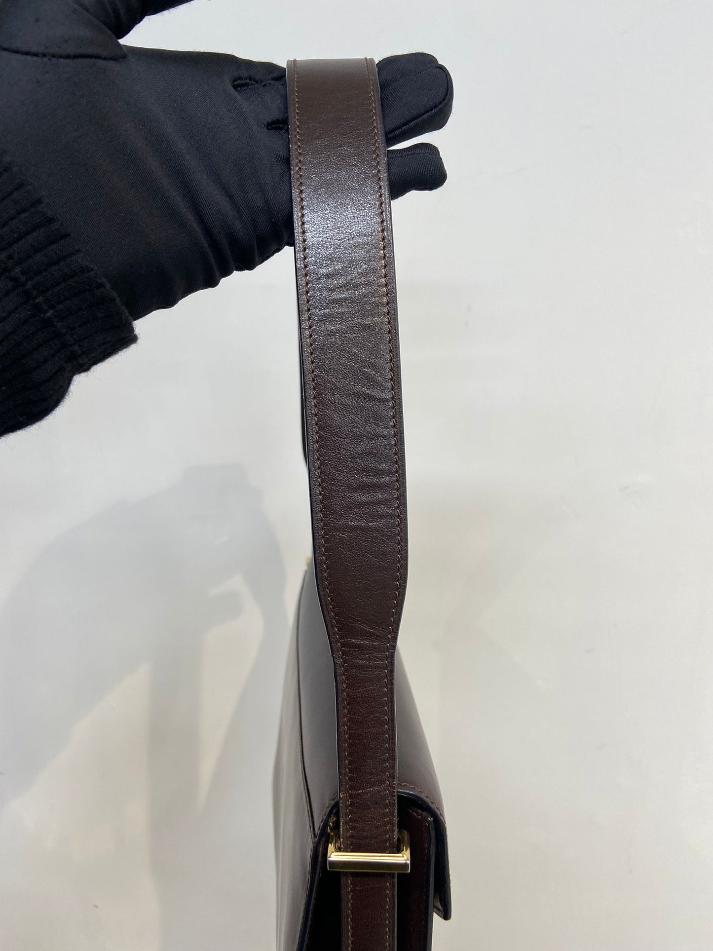 Celine 馬車扣 box bag 單肩包