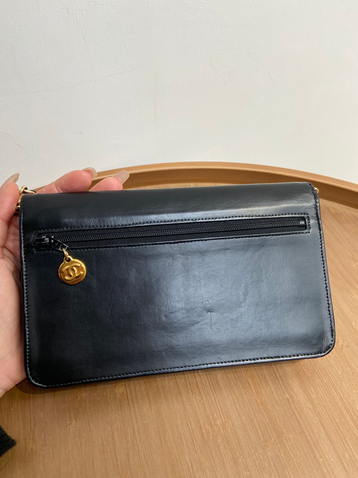 CHANEL wallet pouch