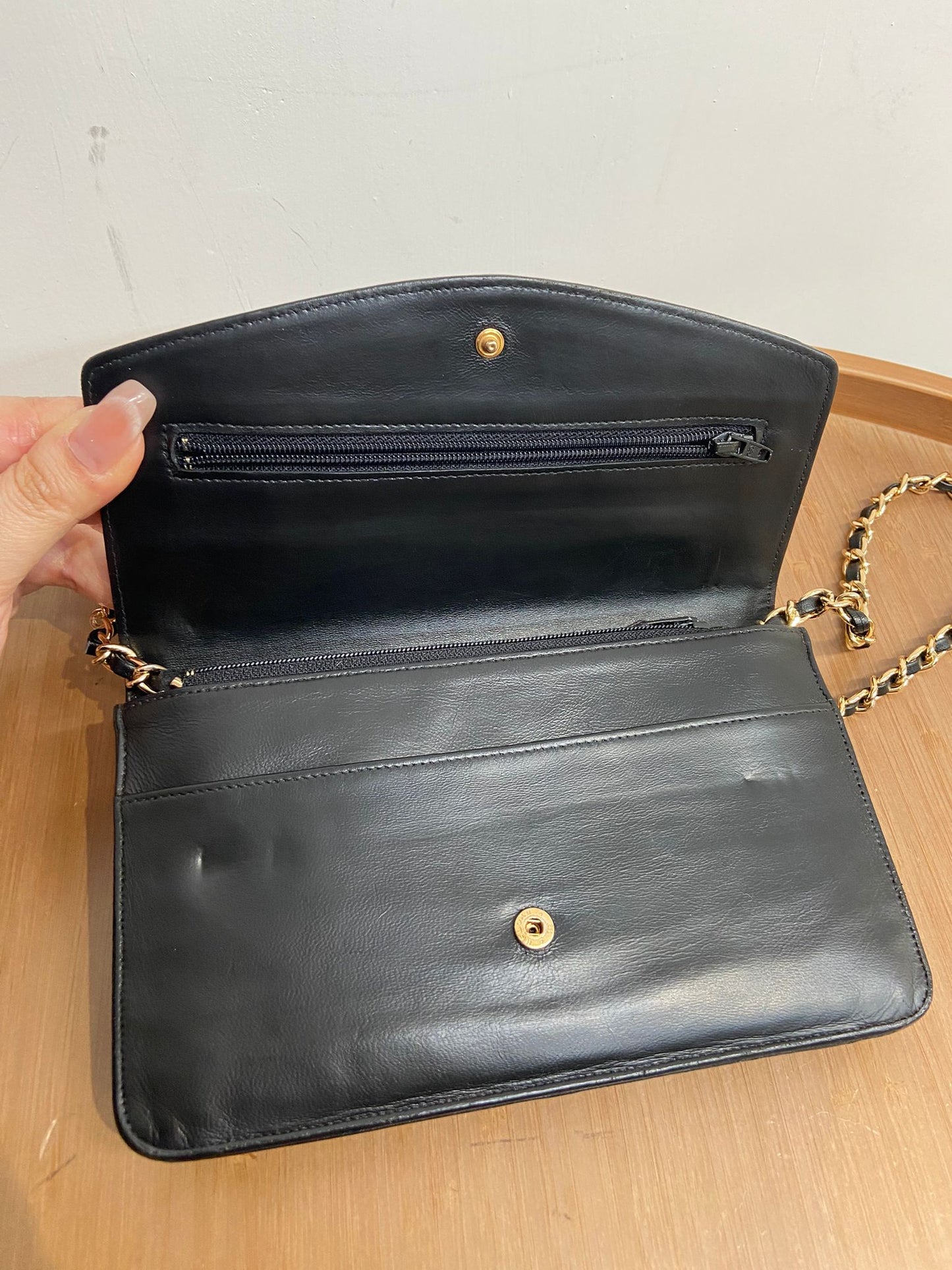 CHANEL wallet pouch