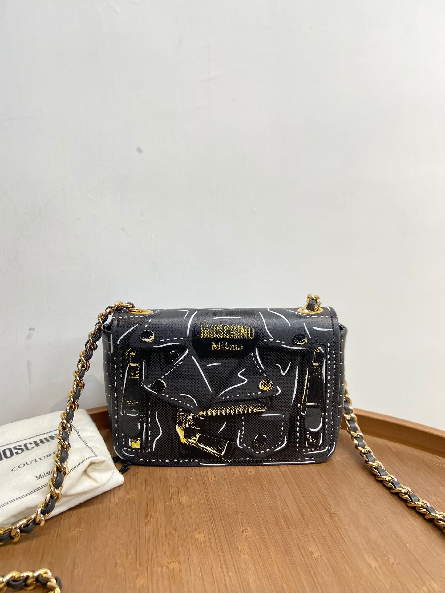 Moschino couture 鏈條包