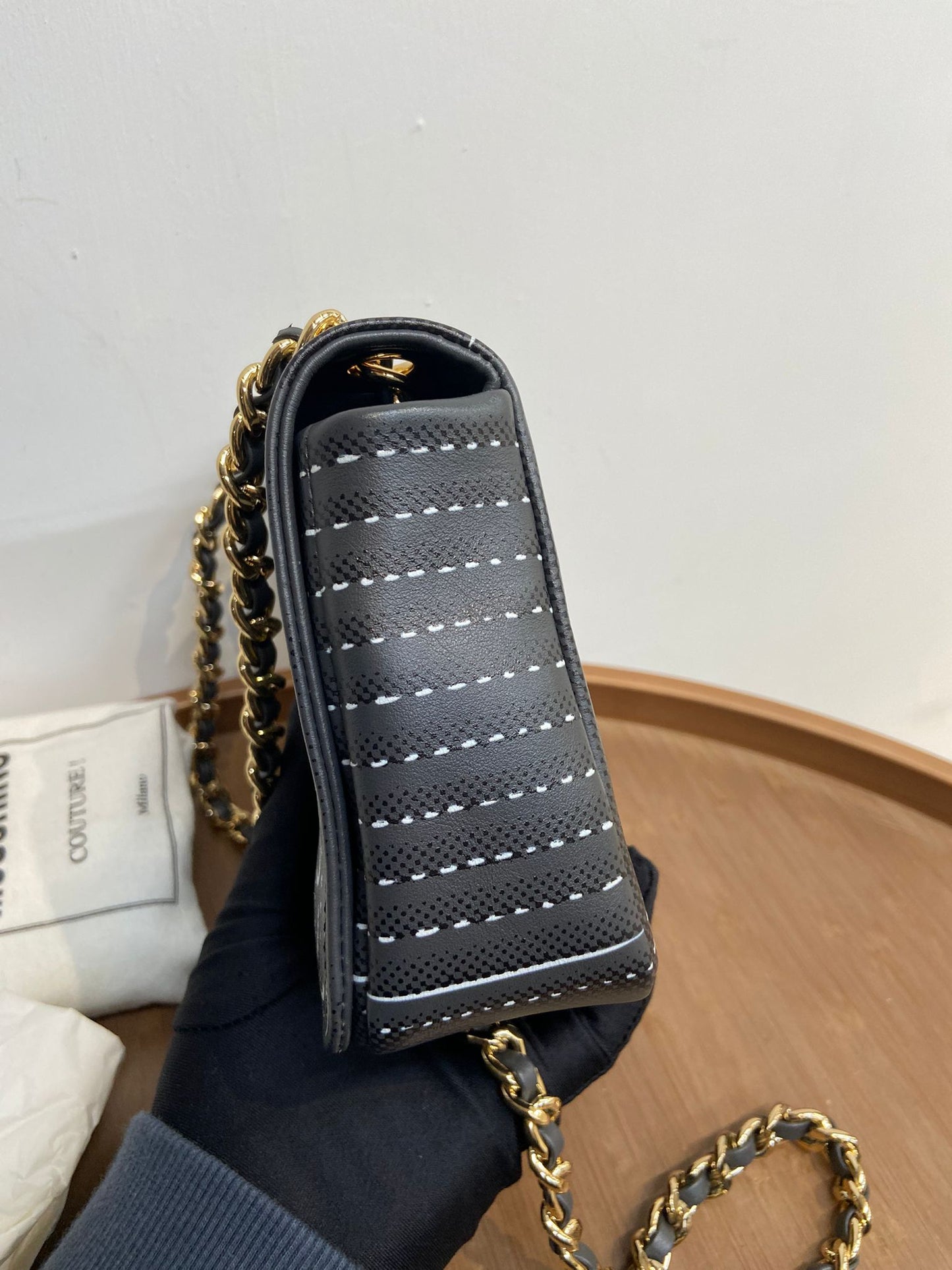 Moschino couture 鏈條包