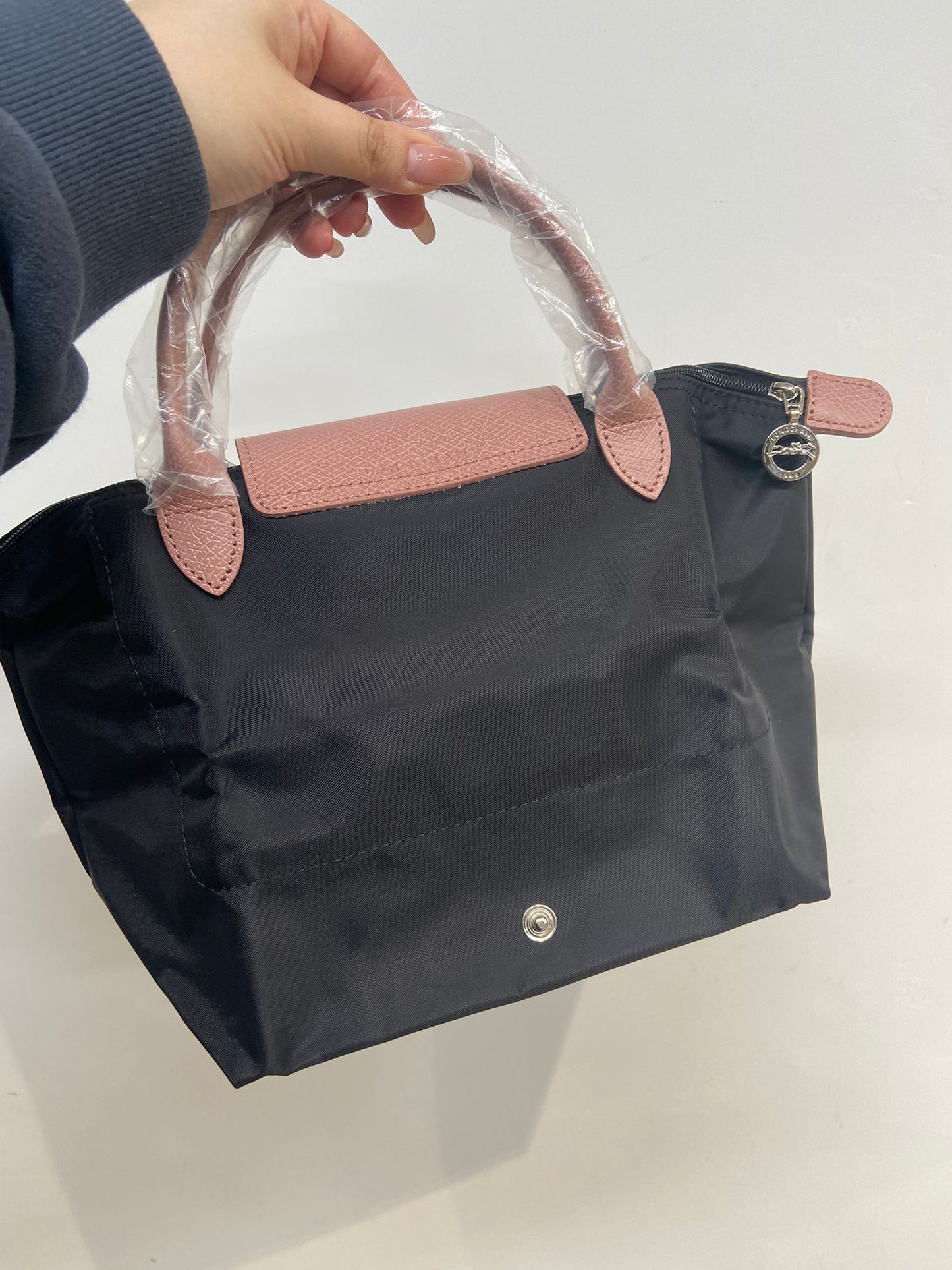 Longchamp le pliage tote S 短柄