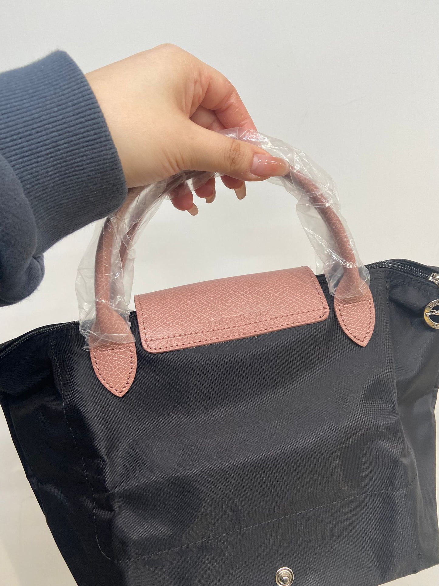 Longchamp le pliage tote S 短柄