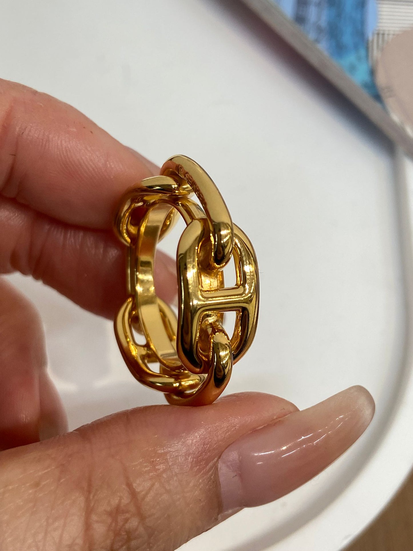 Hermes 豬鼻絲巾扣