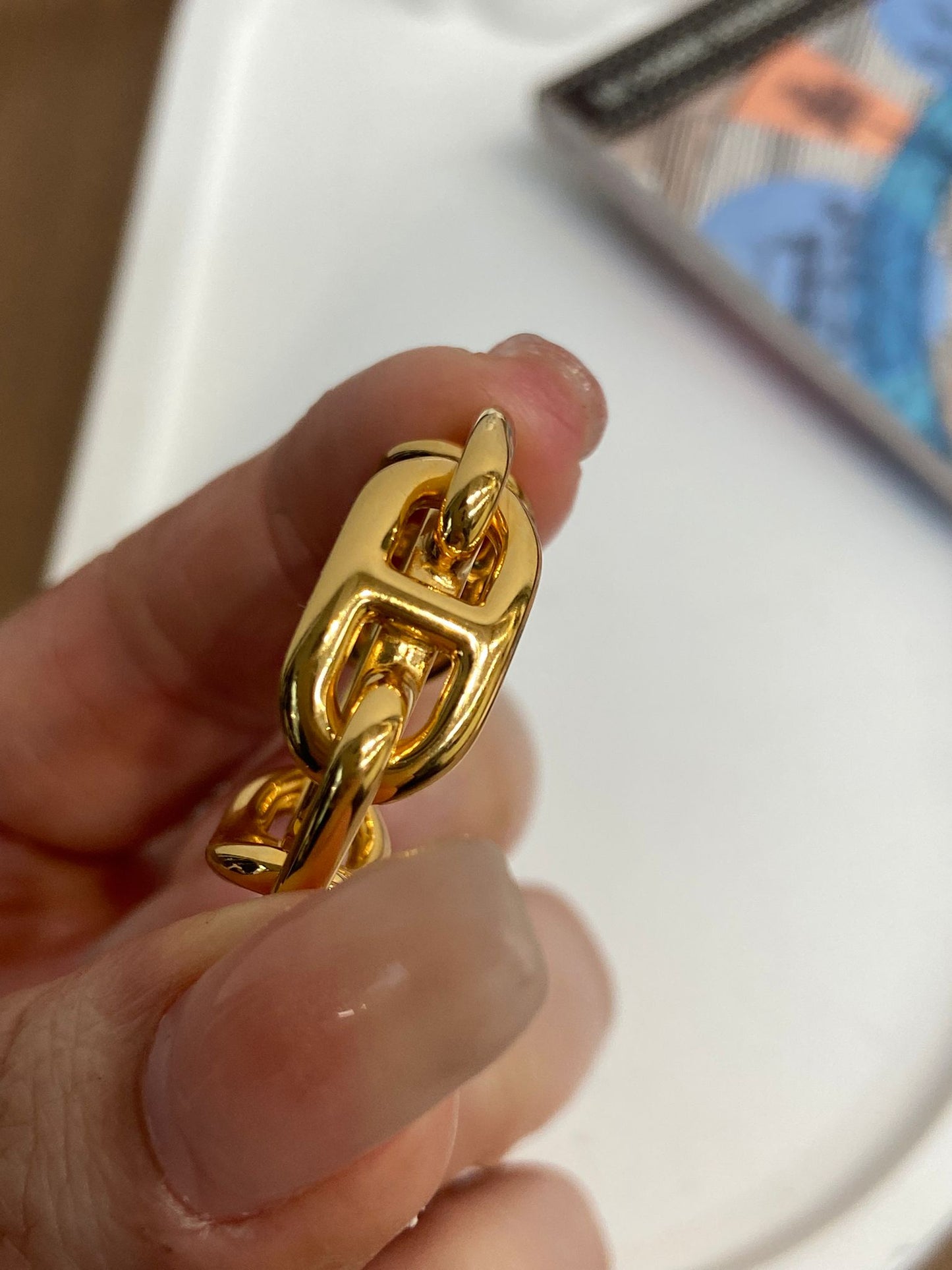 Hermes 豬鼻絲巾扣