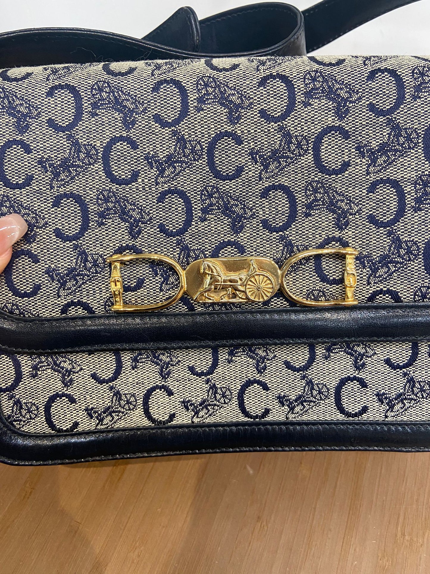 Celine 馬車扣 BOX bag