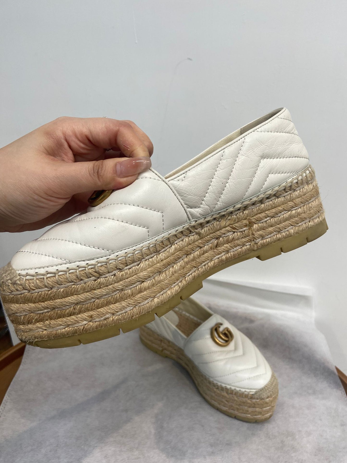 Gucci marmont 厚底草鞋