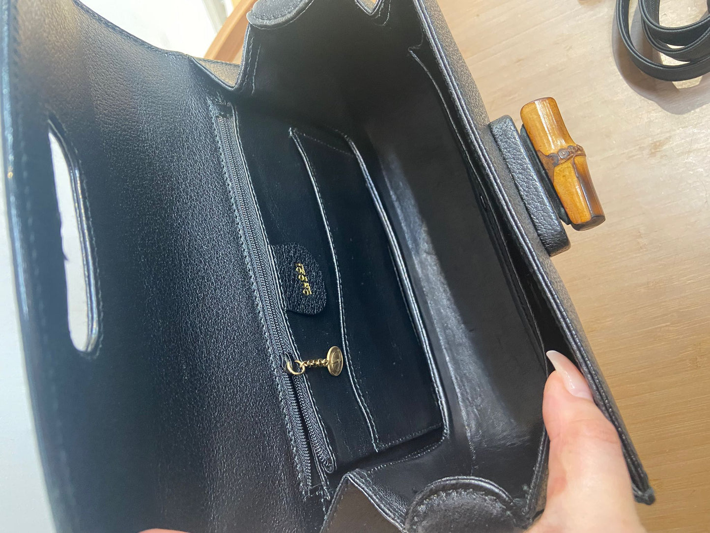 Gucci bamboo 袋