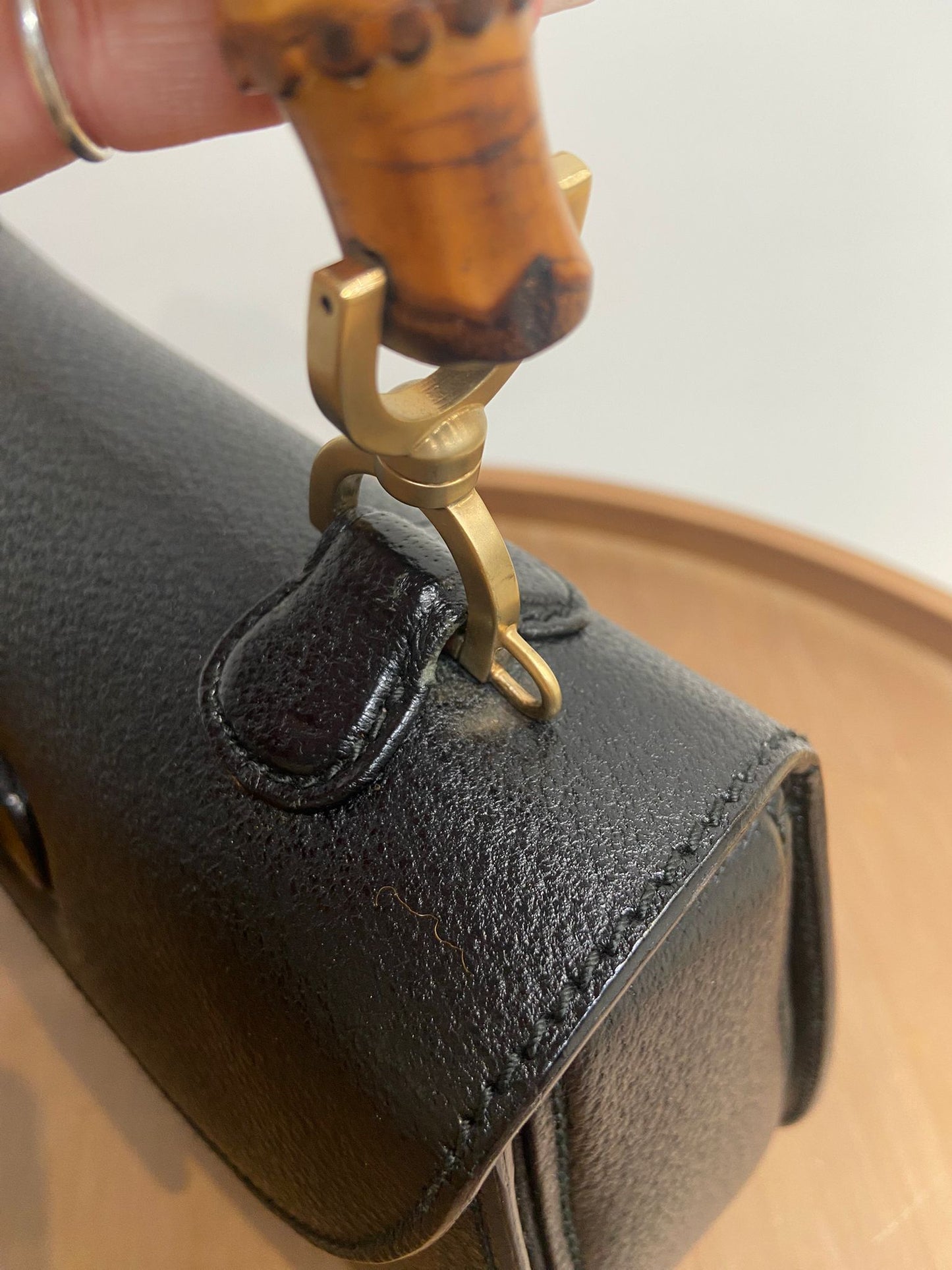 Gucci bamboo 袋