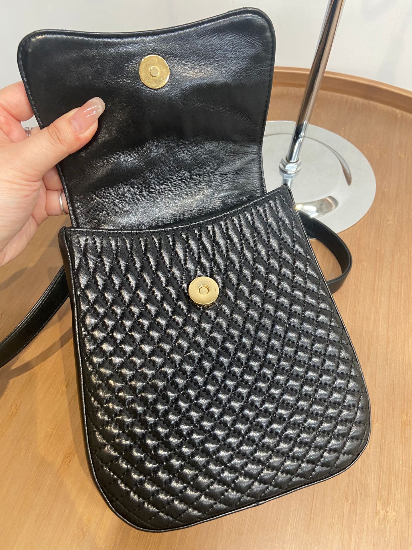 Bally 黑色斜孭袋