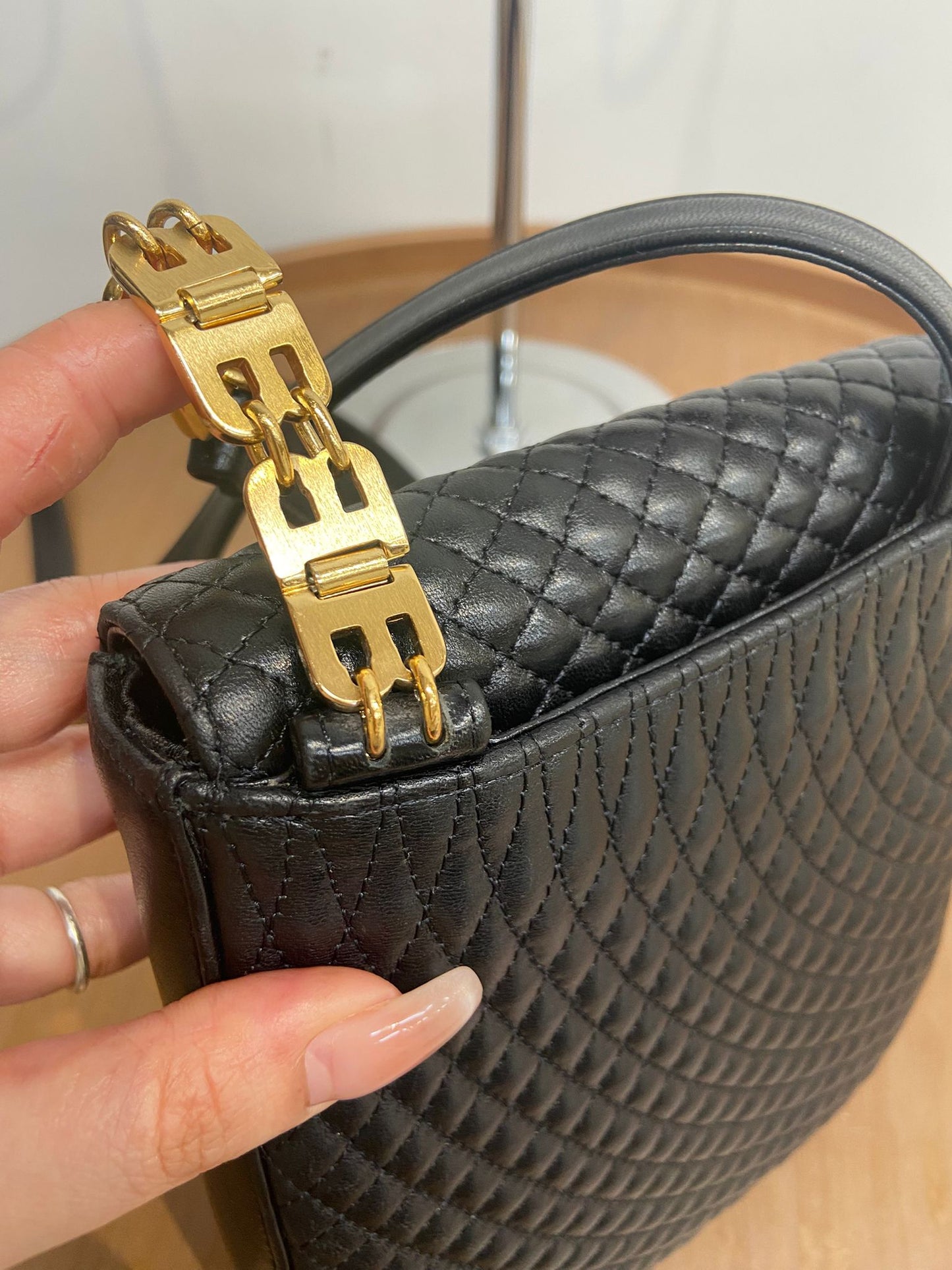 Bally 黑色斜孭袋