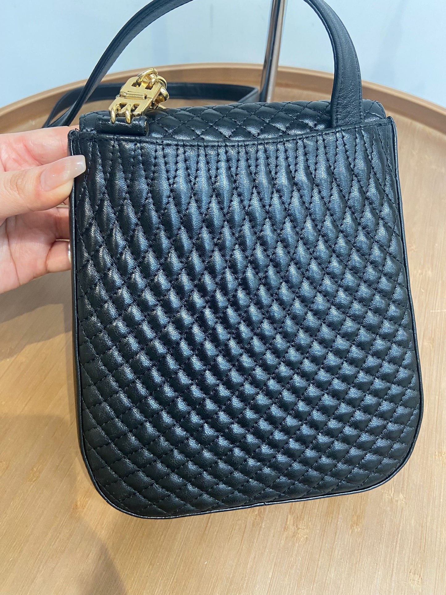 Bally 黑色斜孭袋