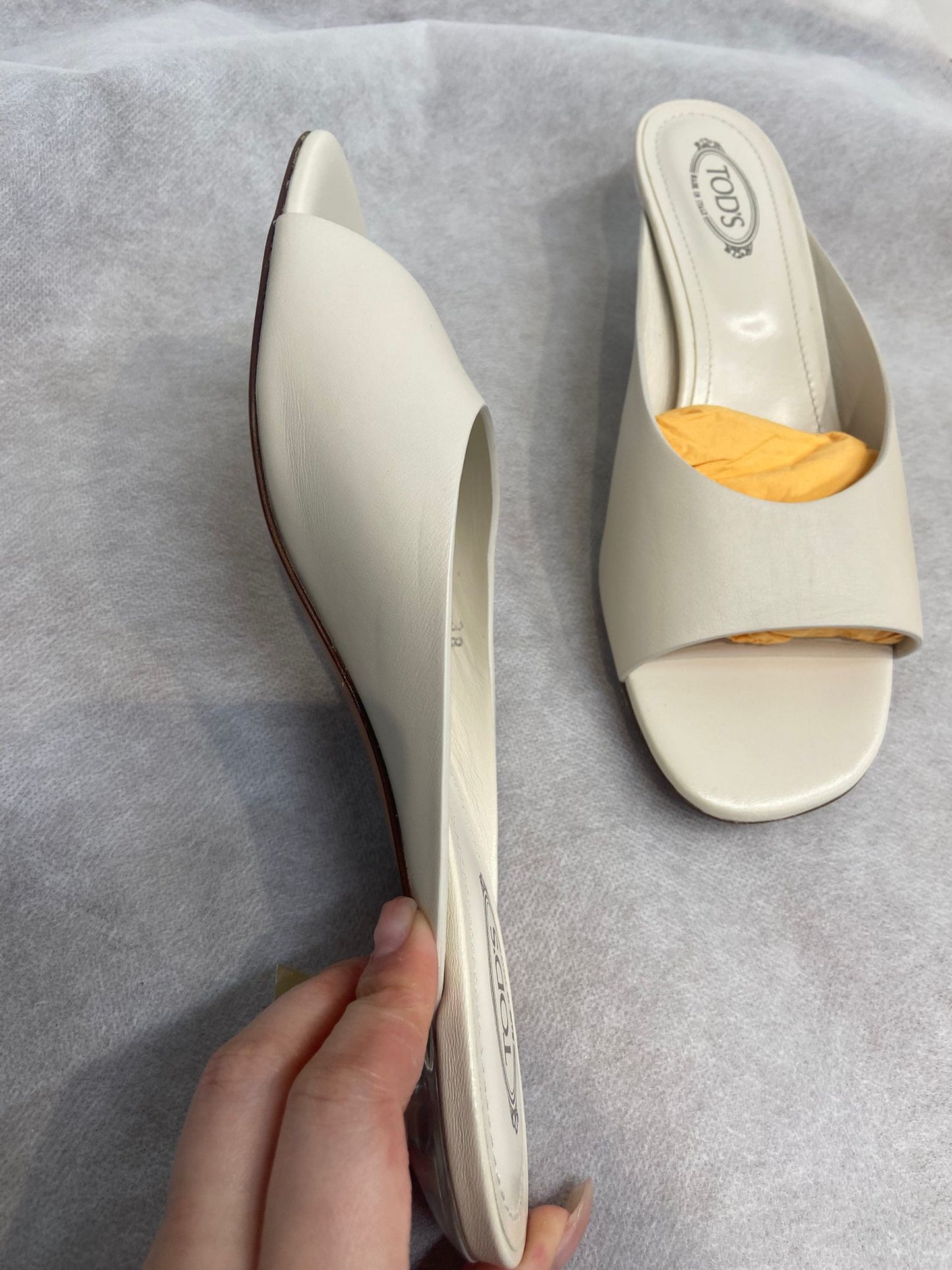 TOD’s 矮跟半拖鞋