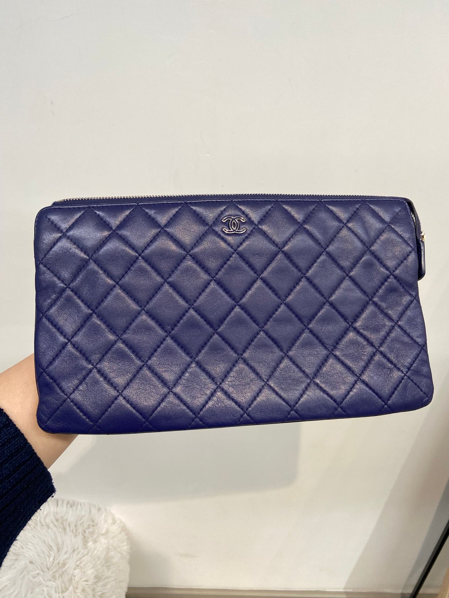 Chanel 菱格Pouch
