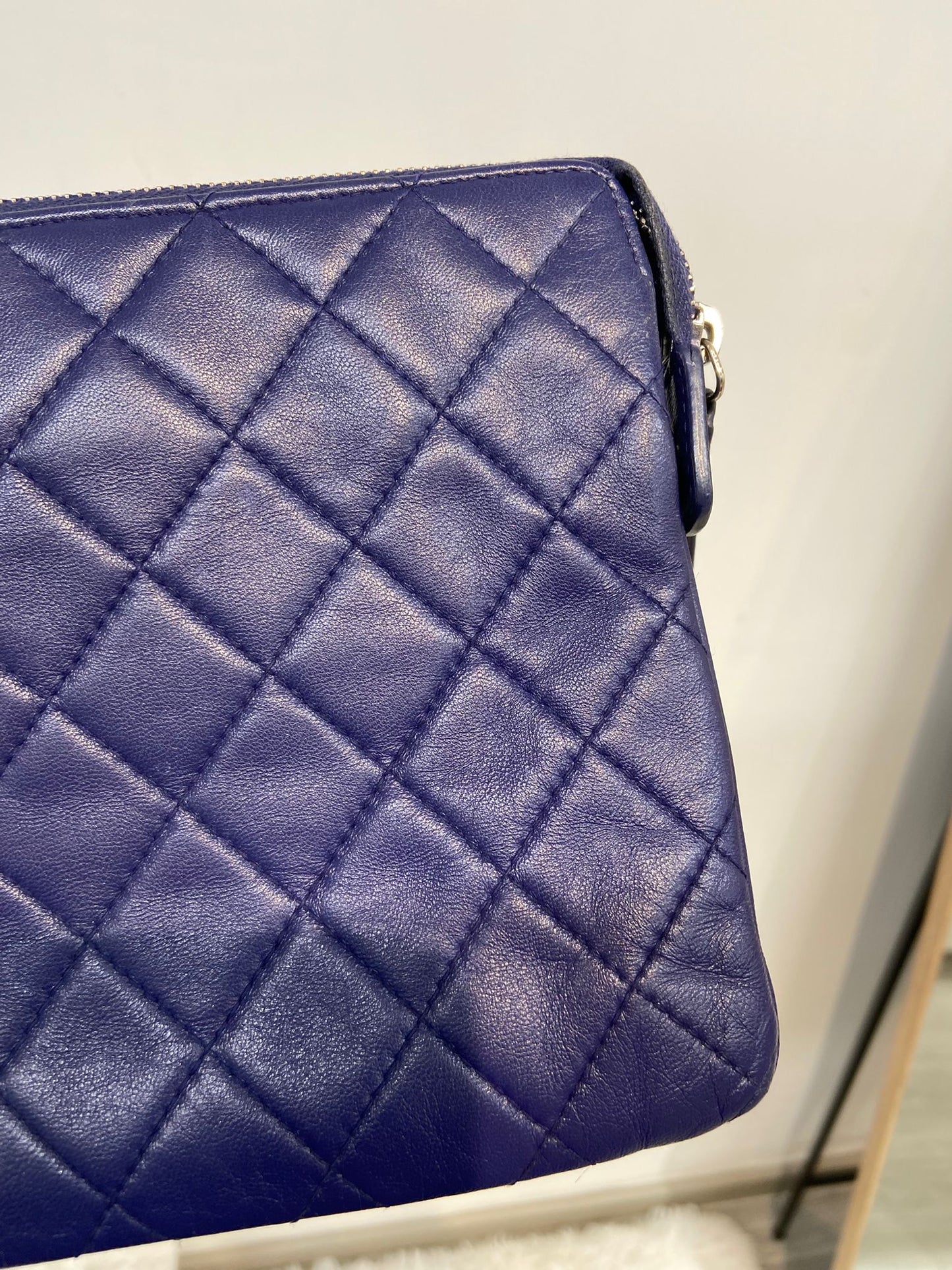 Chanel 菱格Pouch
