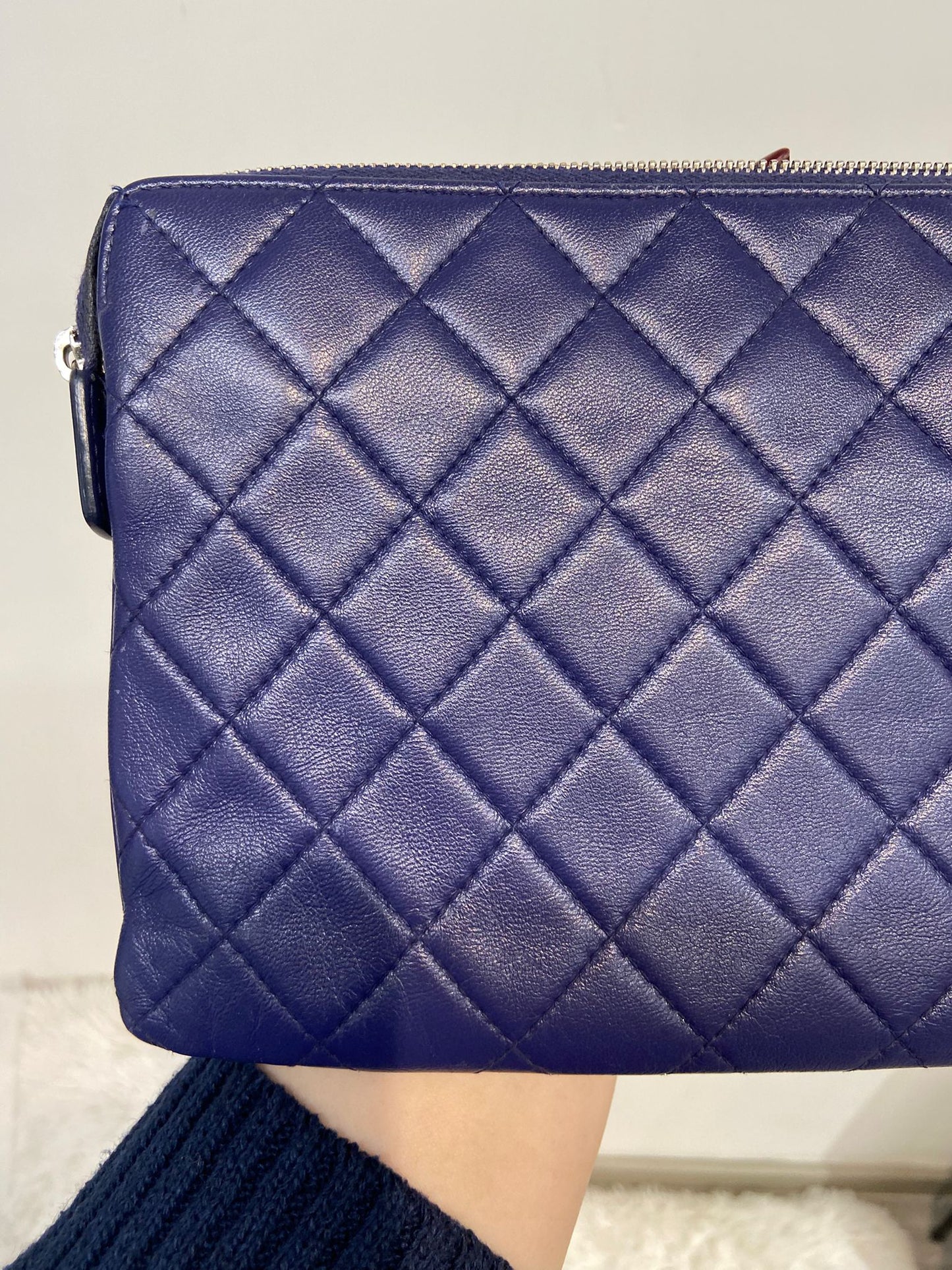 Chanel 菱格Pouch