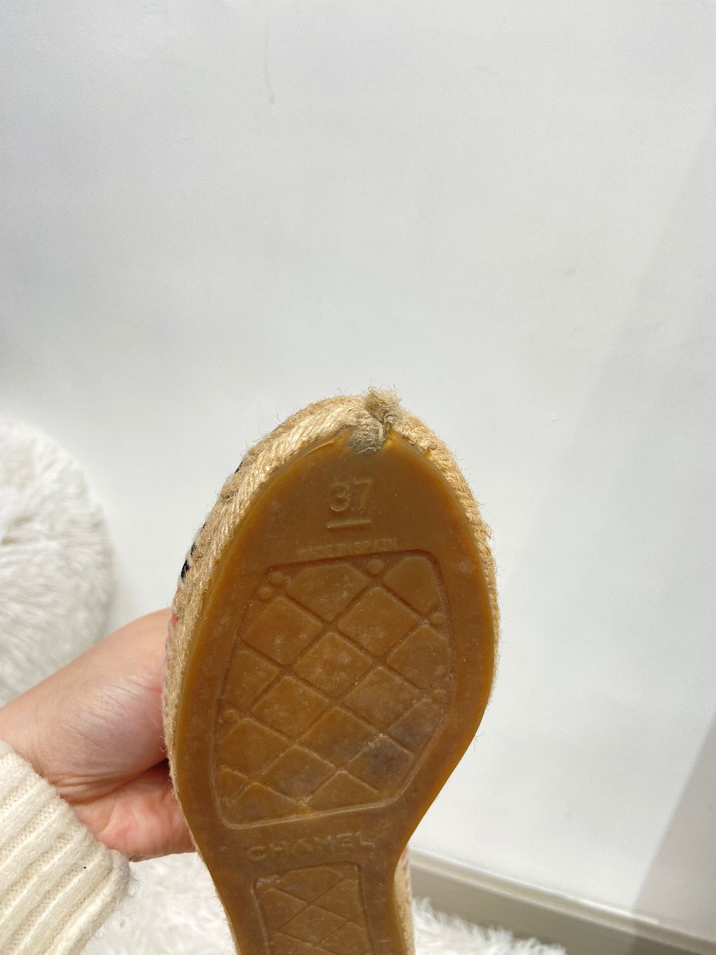 Chanel Suede 猄皮草鞋