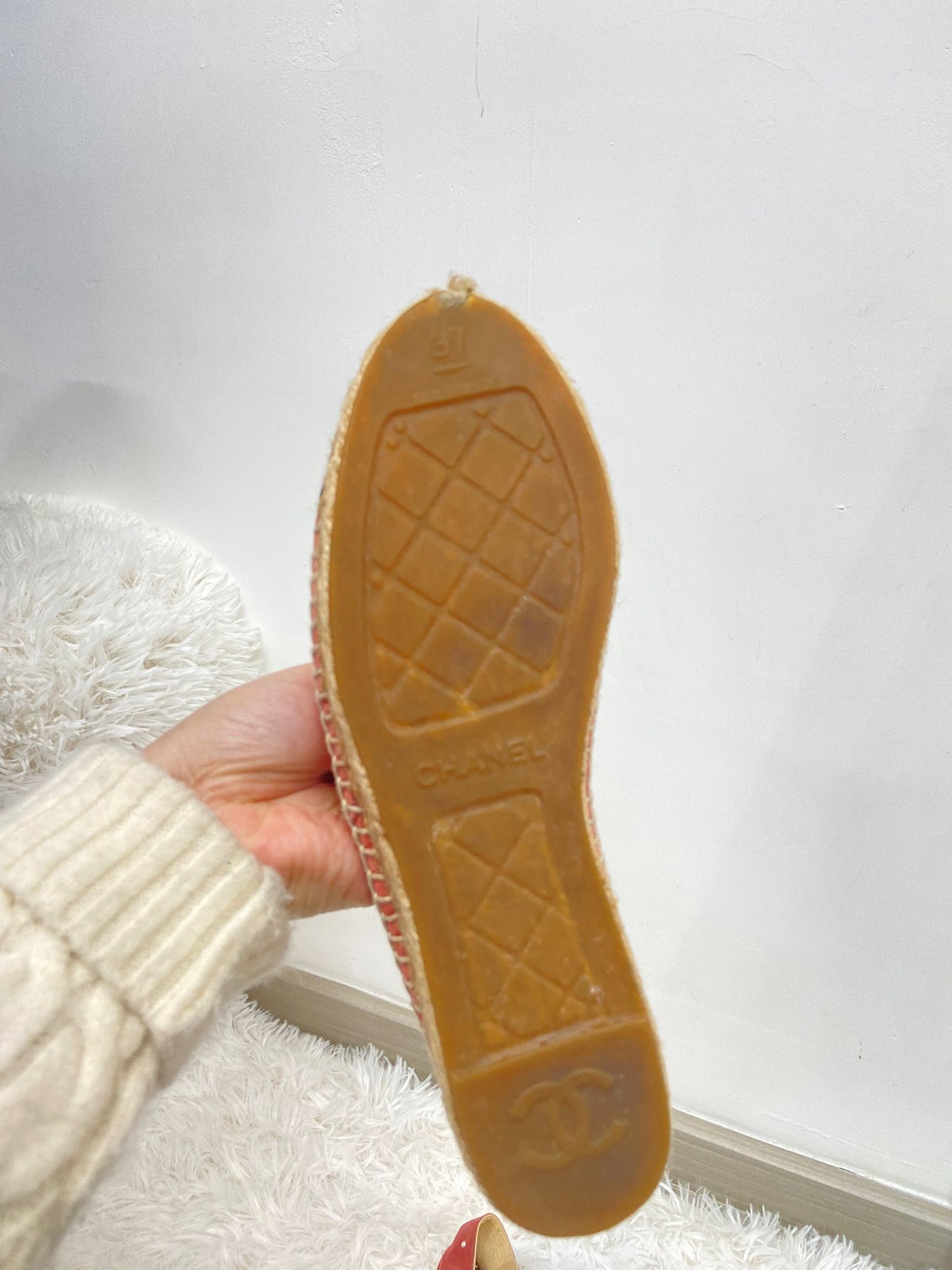 Chanel Suede 猄皮草鞋