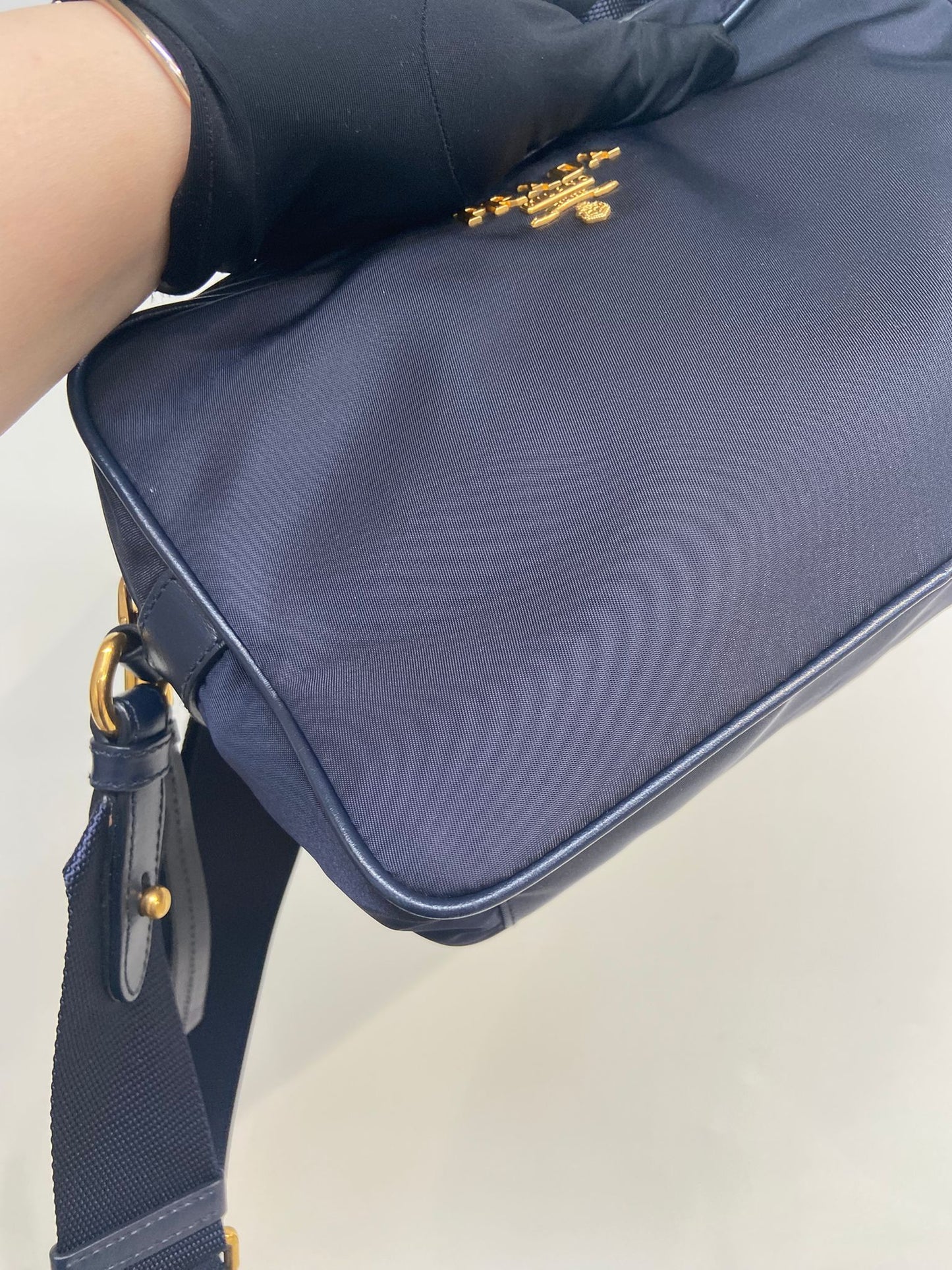 Prada nylon相機包