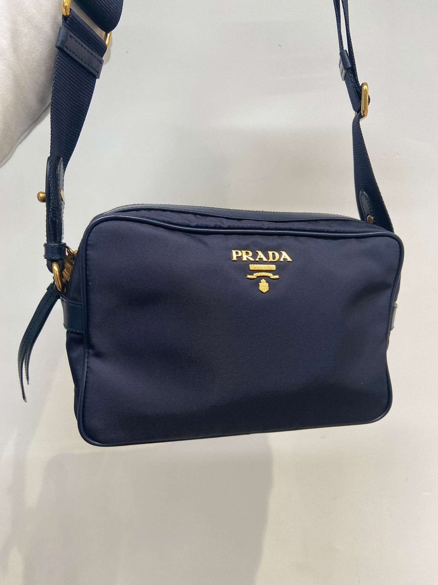 Prada nylon相機包