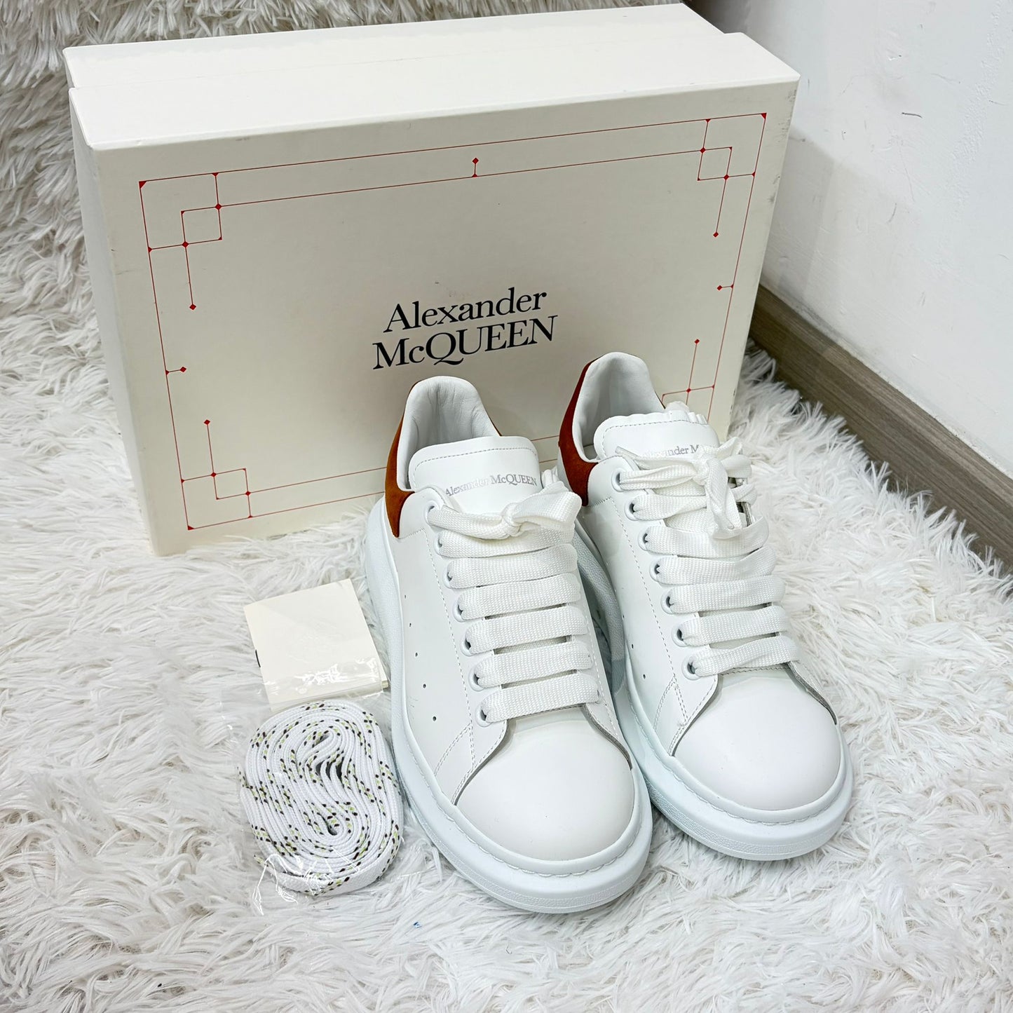 Alexander McQUEEN Leather Sports Shoes