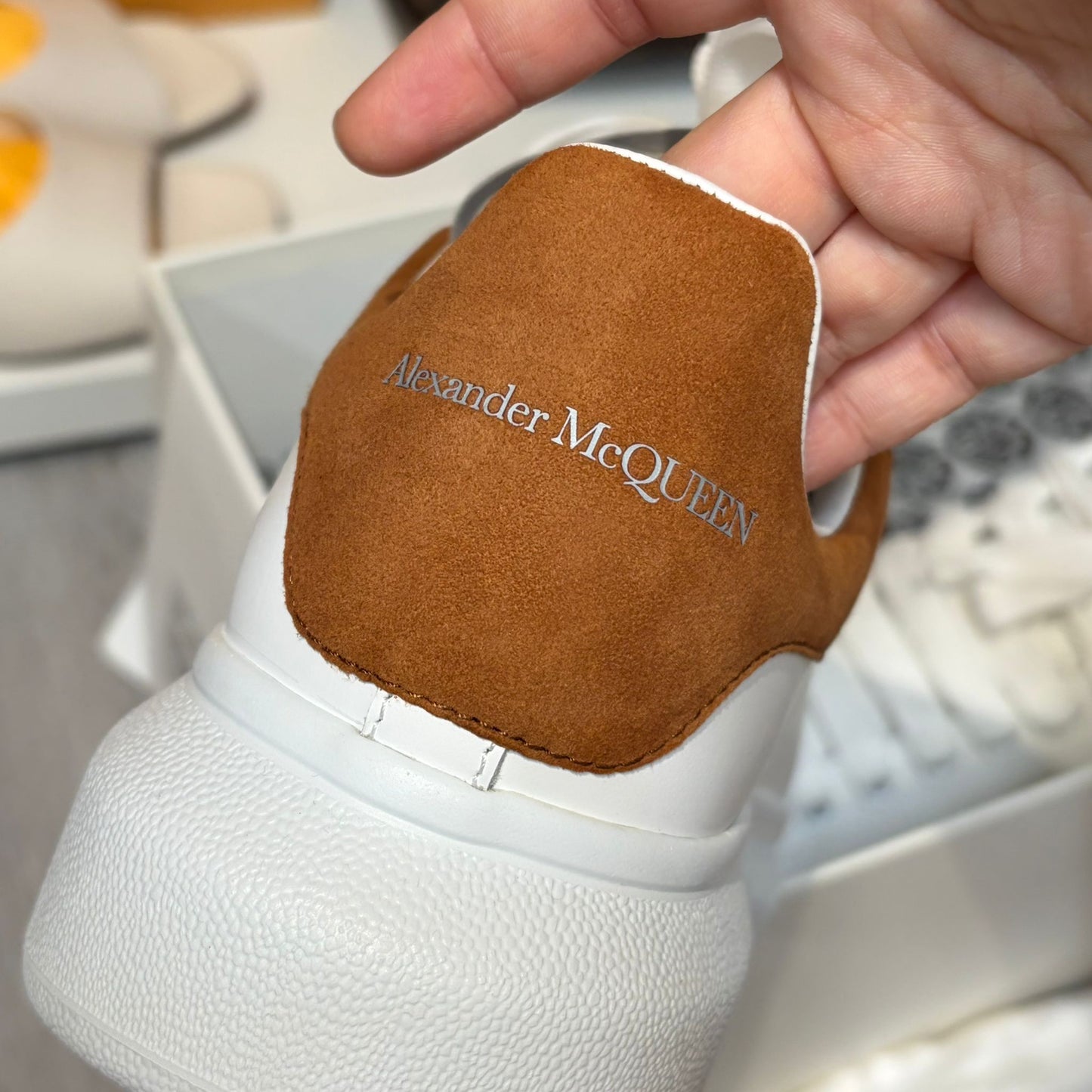 Alexander McQUEEN Leather Sports Shoes