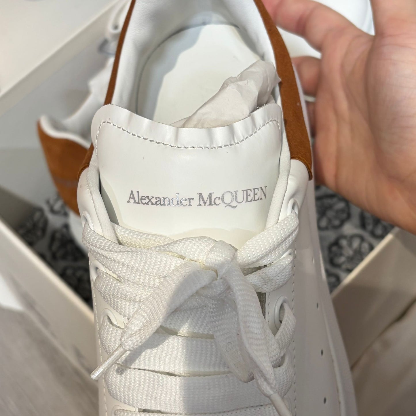 Alexander McQUEEN Leather Sports Shoes