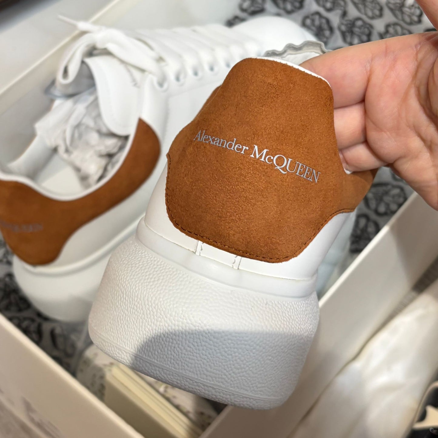 Alexander McQUEEN Leather Sports Shoes