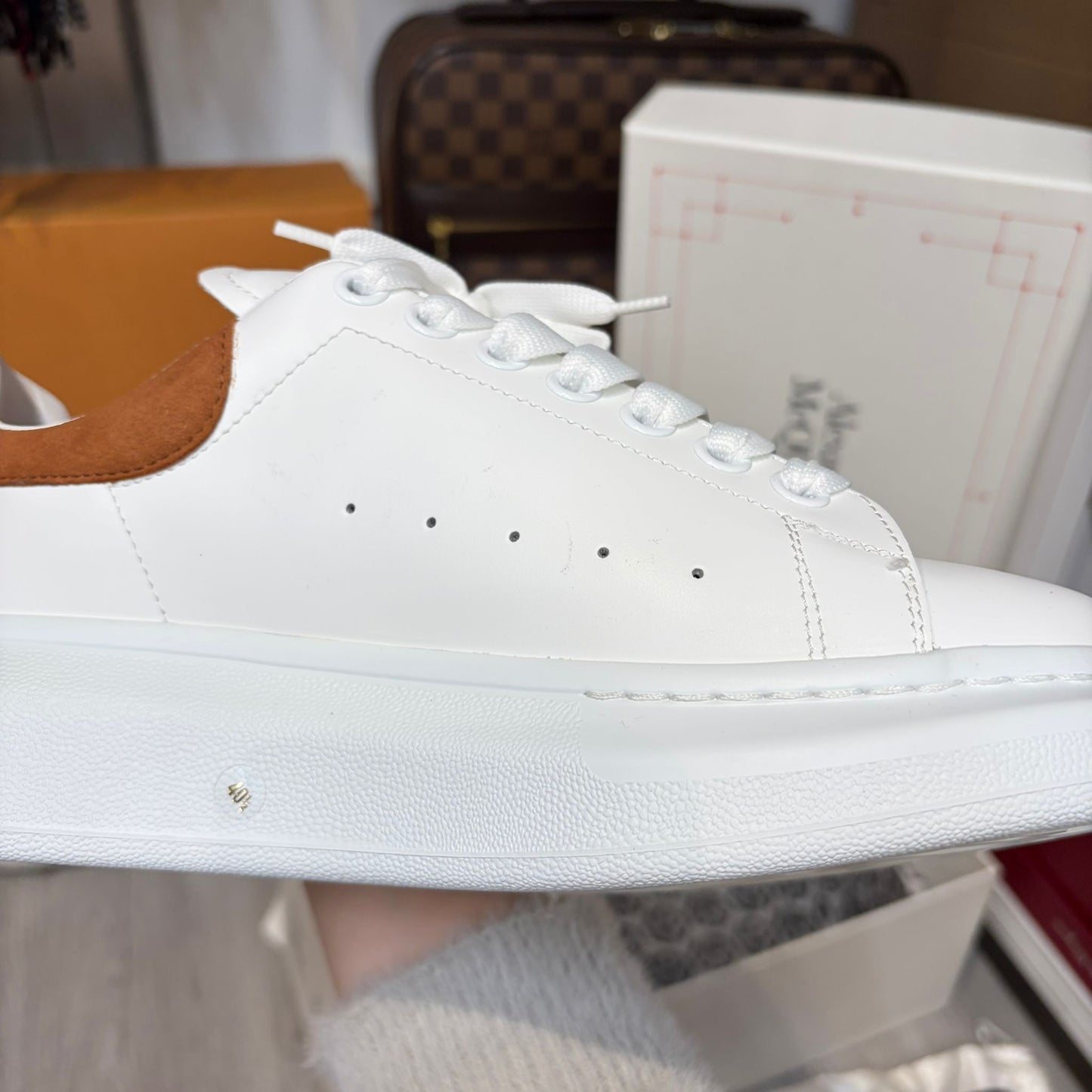 Alexander McQUEEN Leather Sports Shoes